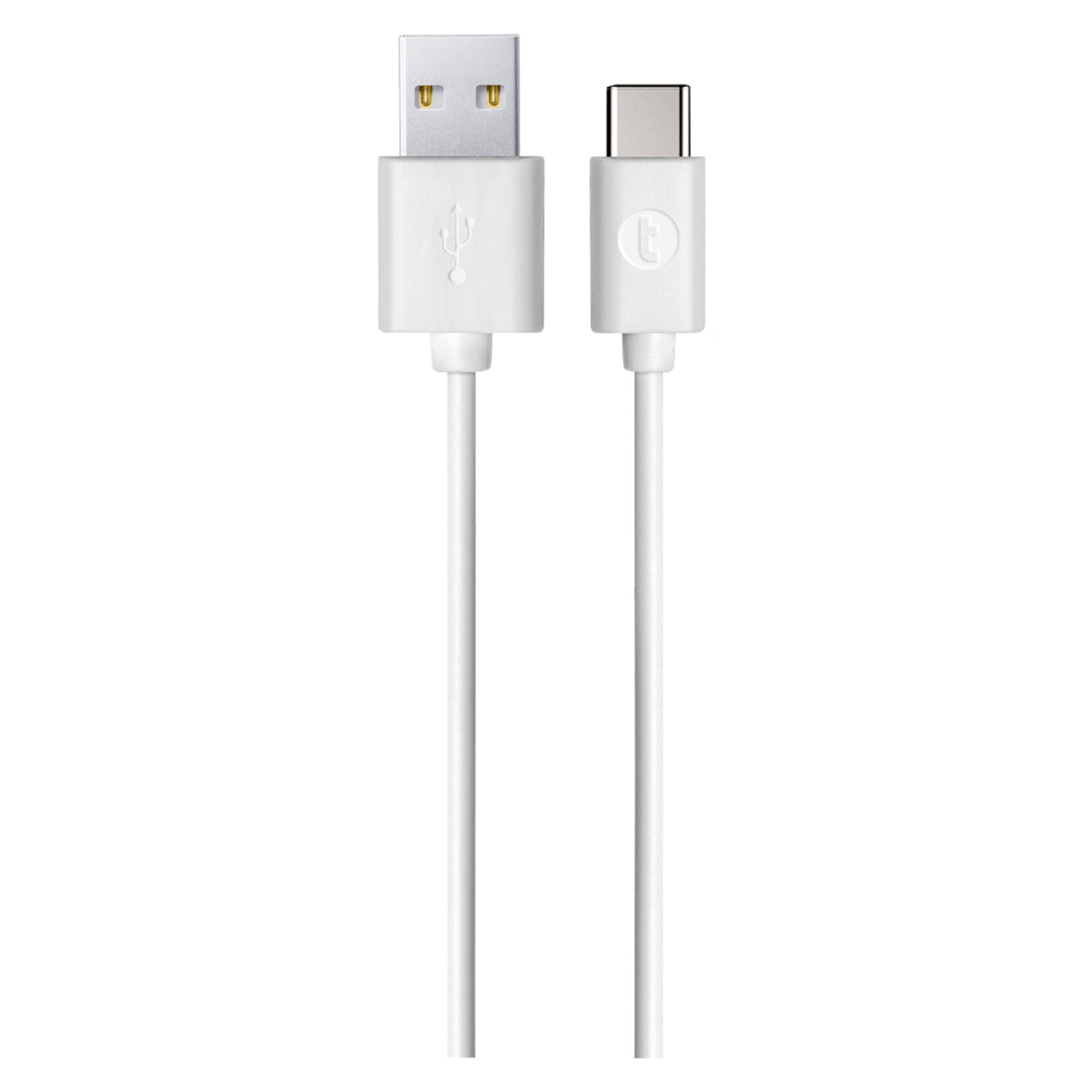 Taks Usb To Usb-C Şarj Kablosu 1 M Beyaz 5DK12B - Görsel 2