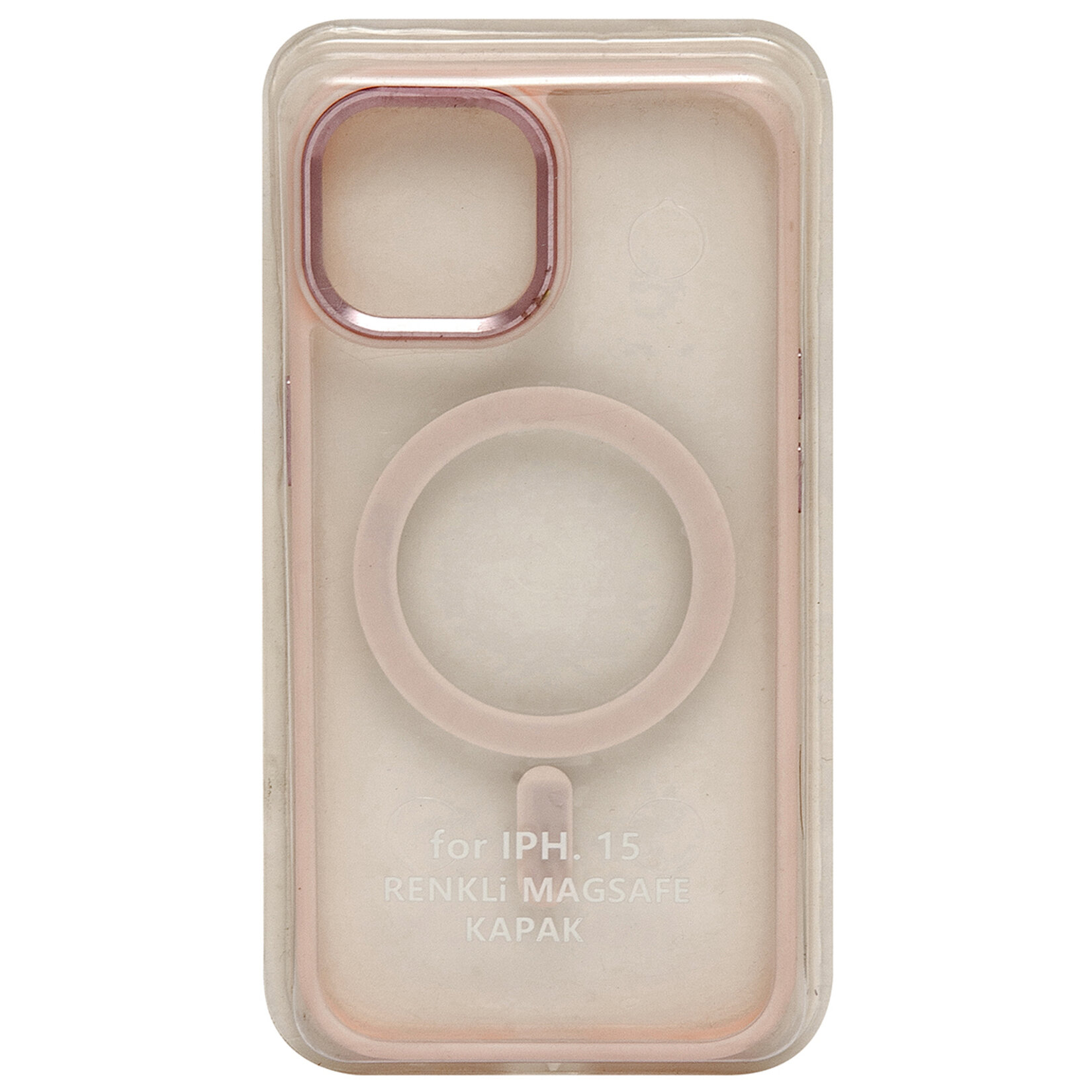 i'think iPhone 15 Magsafe Renkli Kapak 