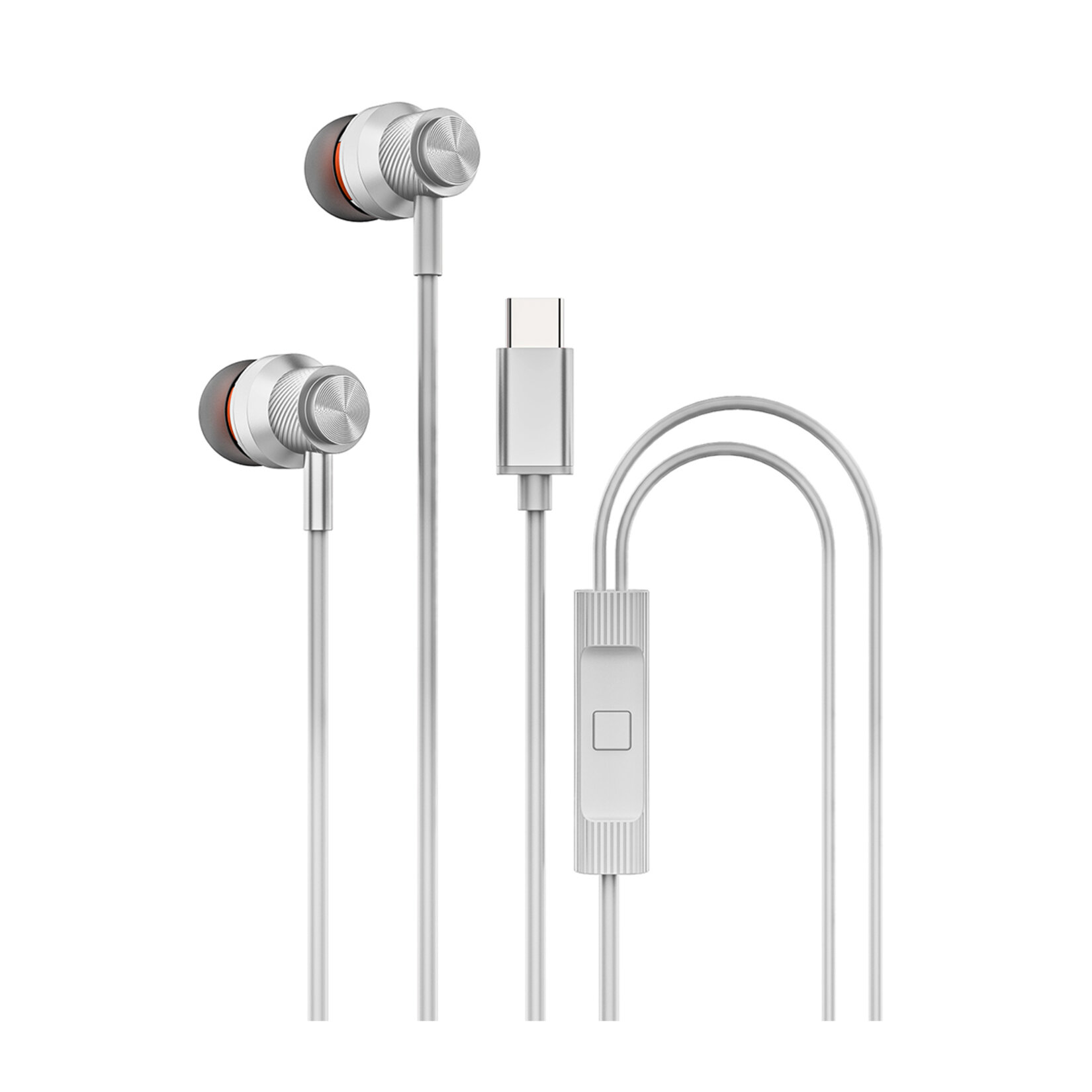 Hytech HY-XBK56 Type-C Uyumlu Kulak İçi Mikrofonlu Kulaklık