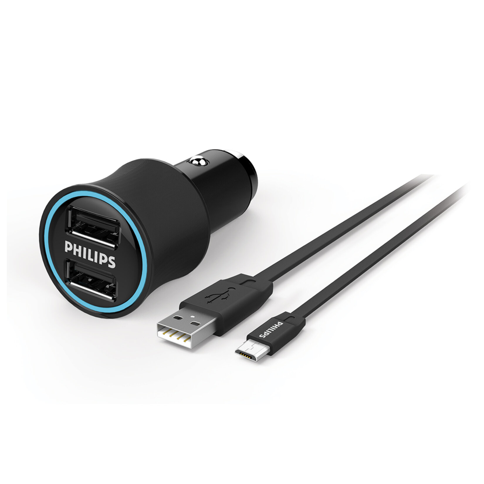Philips DIP2553V Çift Usb Micro Araç Şarj Cihazı