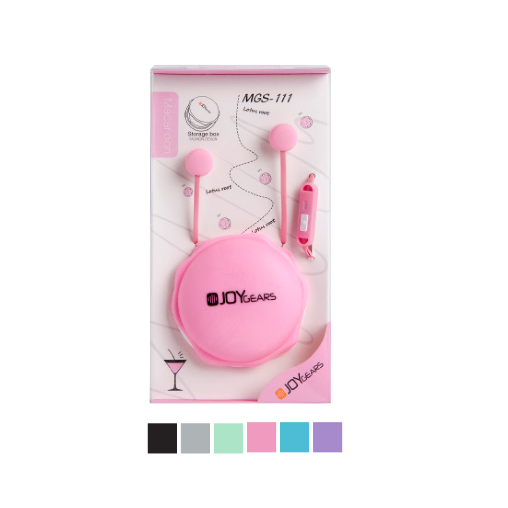 Joygears Renkli Kulaklık Makaron Mgs11