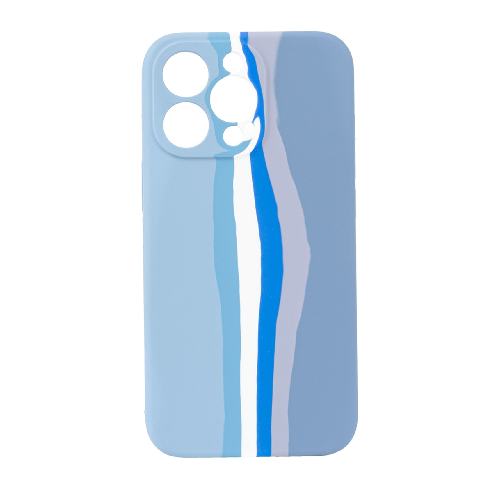 i'think iPhone 14 Pro Rainbow Silinebilir Kapak - Görsel 1