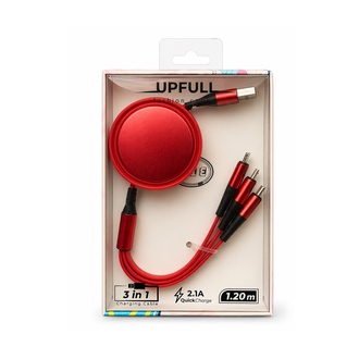 Upfull Makara Şarj Kablosu 3In1 NT-77