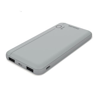 Philips 10.000 Mah Powerbank Gümüş DLP1812PB