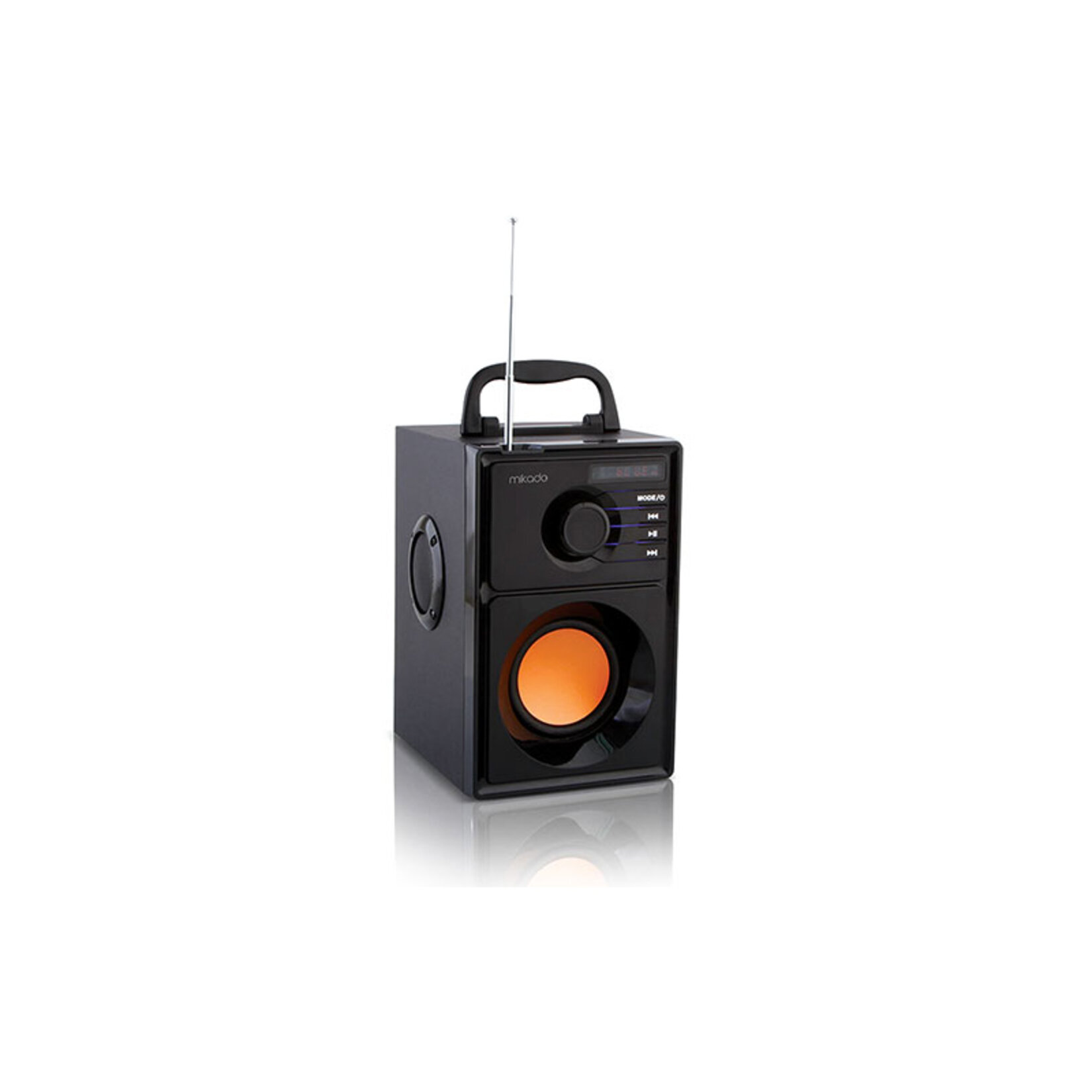 Mikado Md-10b 5W+2.5wX2 Usb+Mcsd+Fm Dest. Speaker