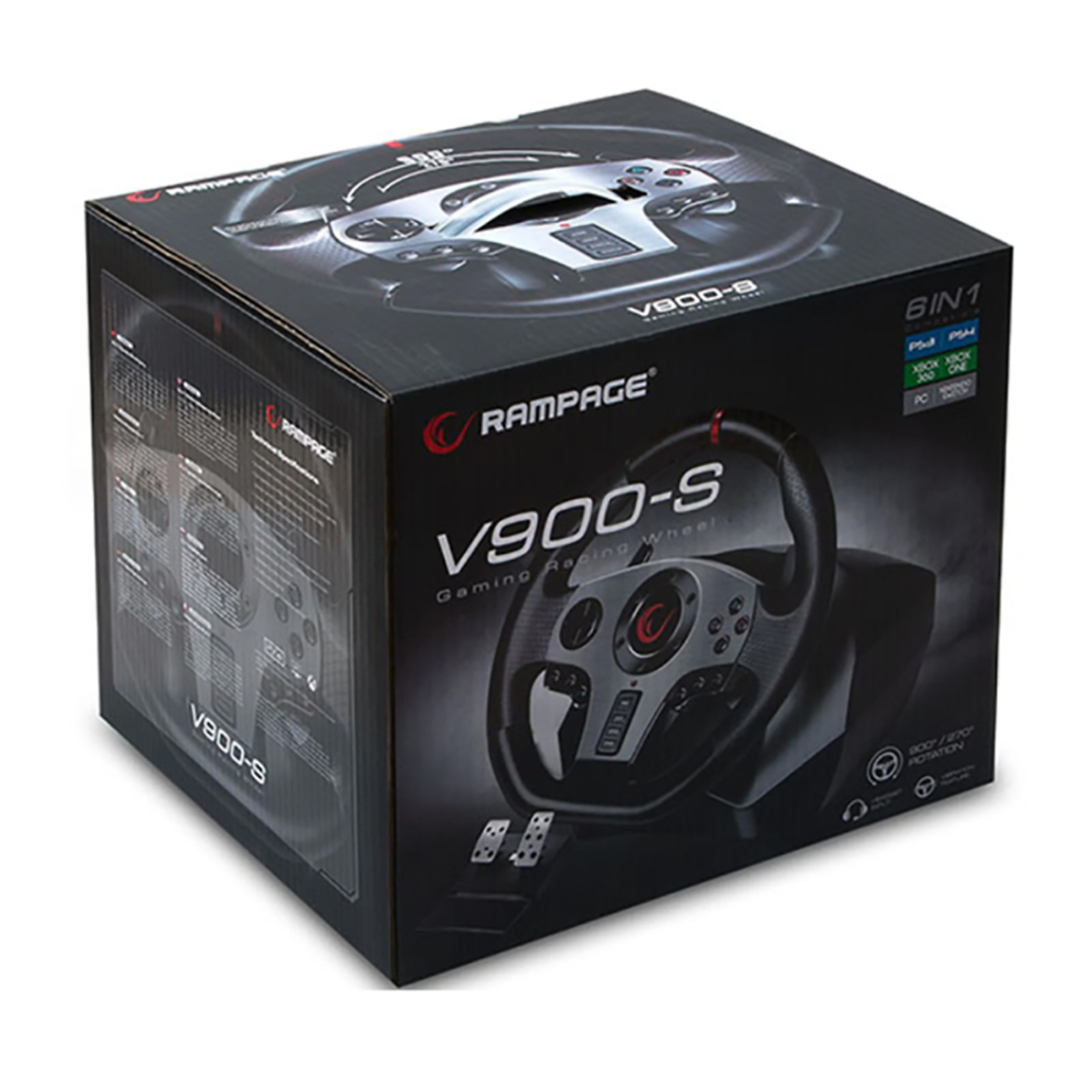 Rampage V900-S 6In1 Pedal Oyuncu Direksiyonu - Görsel 6