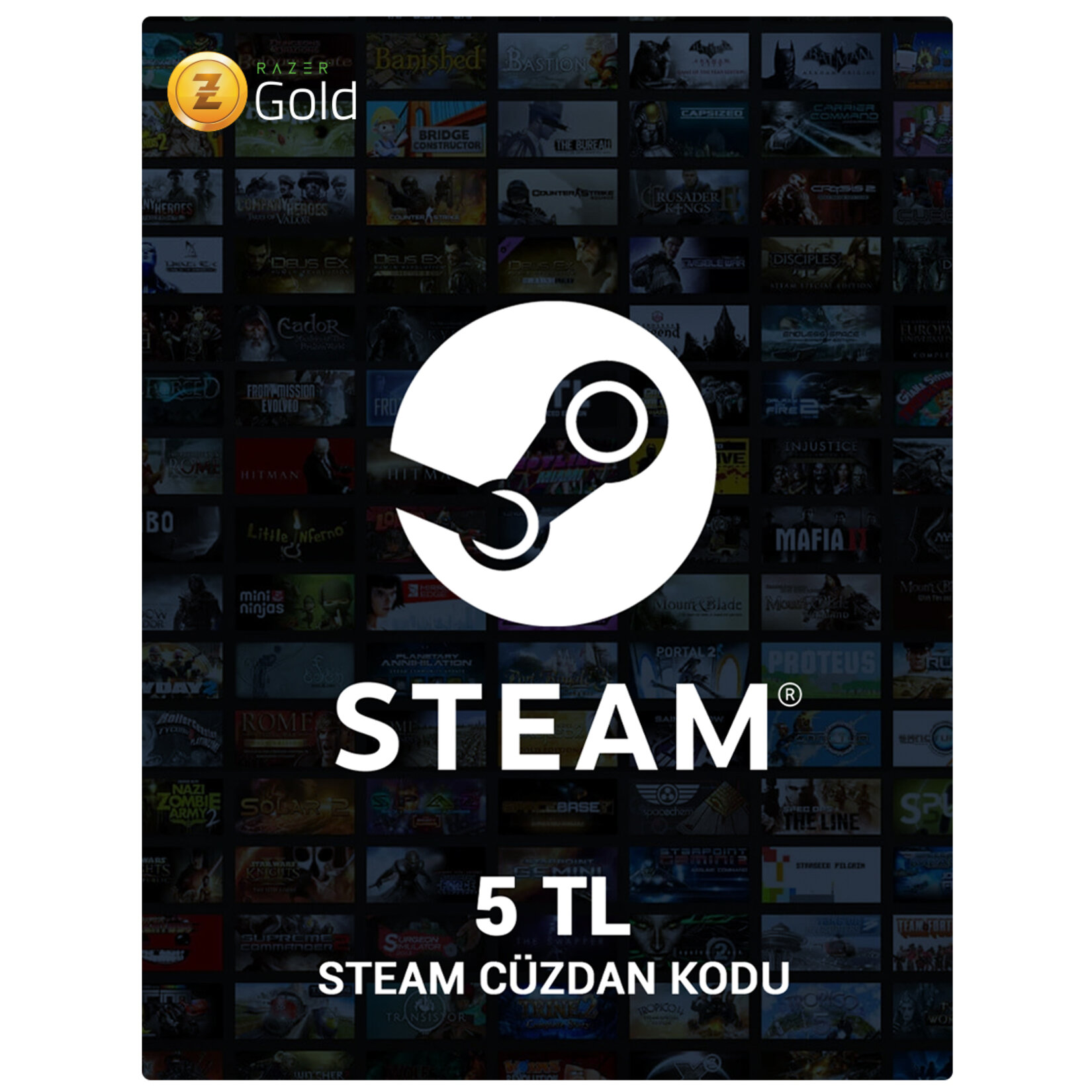 Steam 50 Tl Cüzdan Kodu