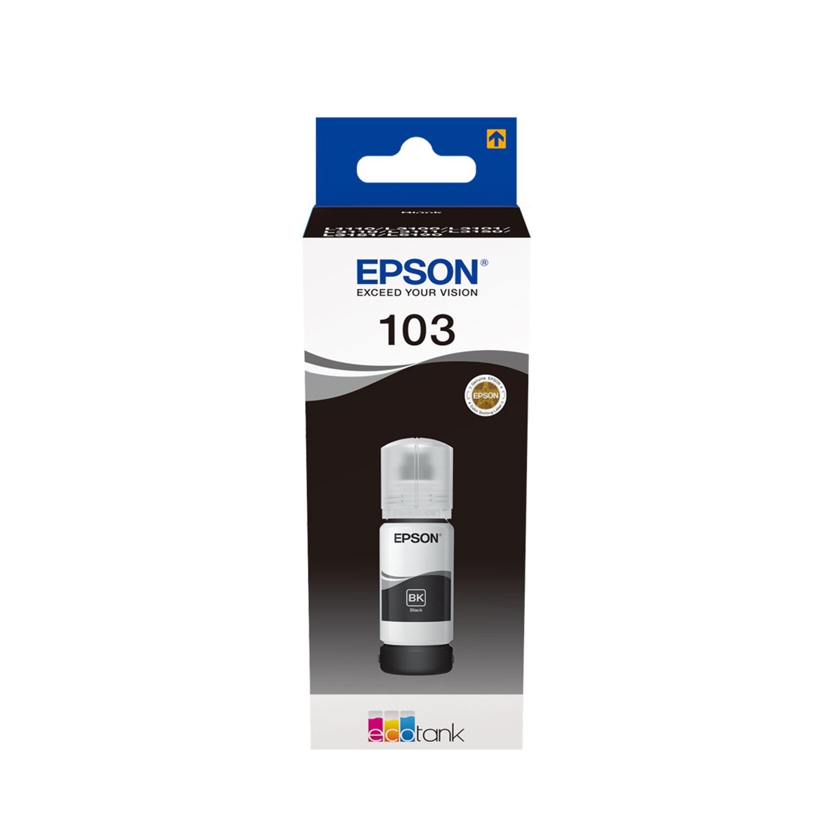 Epson 103 Ecotank Siyah Mürekkep Kartuşu (65Ml)
