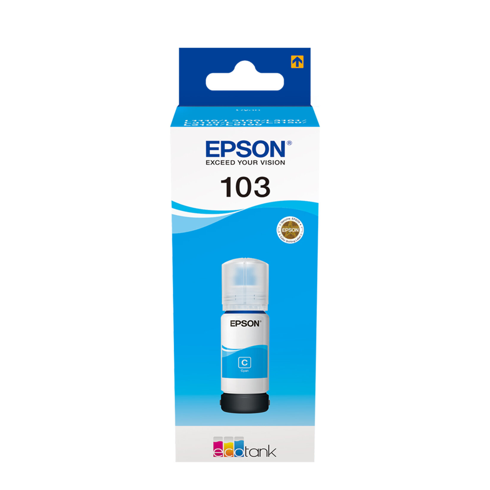 Epson 103 Ecotank Mavi Mürekkep Kartuşu (65Ml)