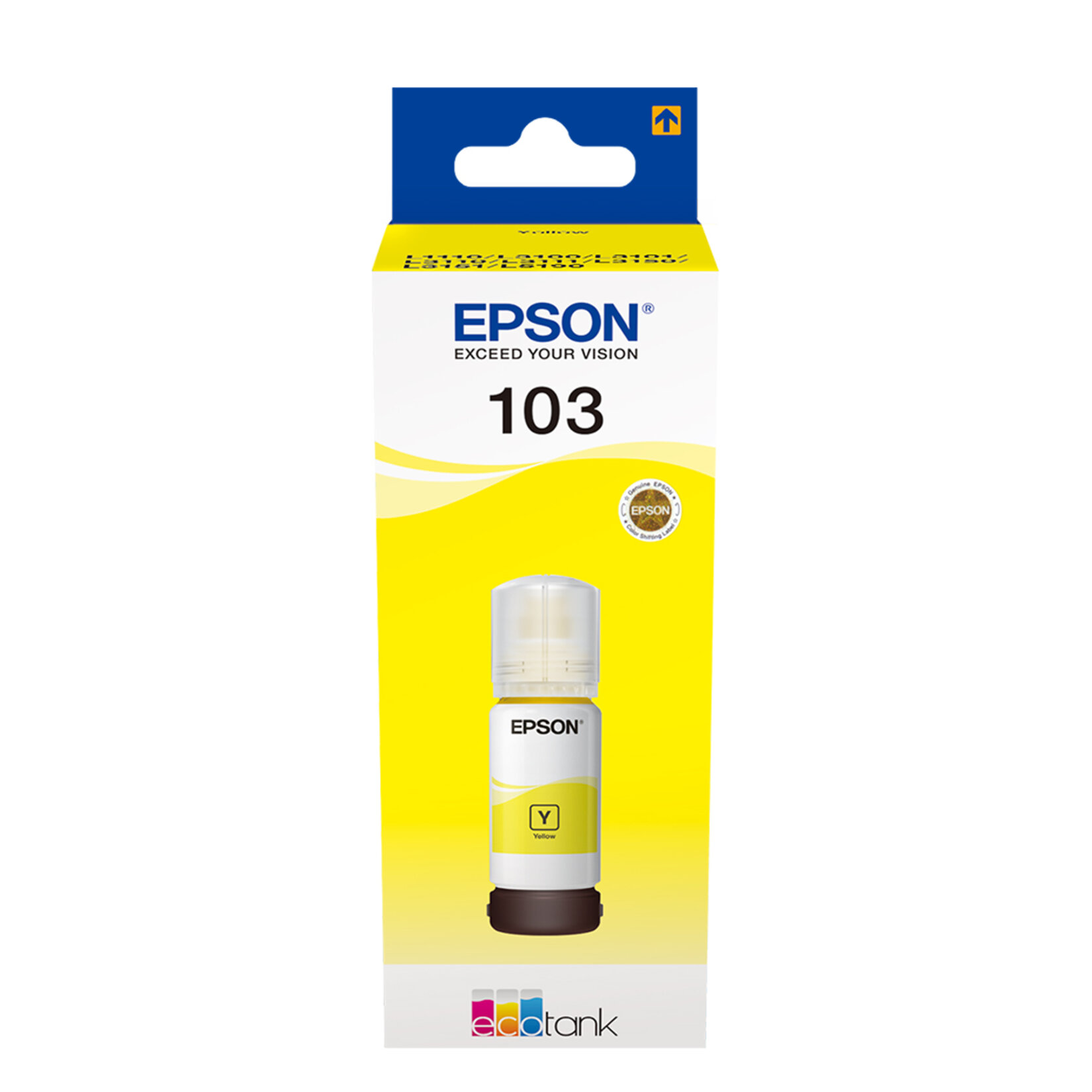 Epson 103 Ecotank Sarı Mürekkep Kartuşu (65Ml)