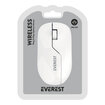 Everest SMW-973 Usb Beyaz/Gri 2.4Ghz Kablosuz Mouse - Görsel 1