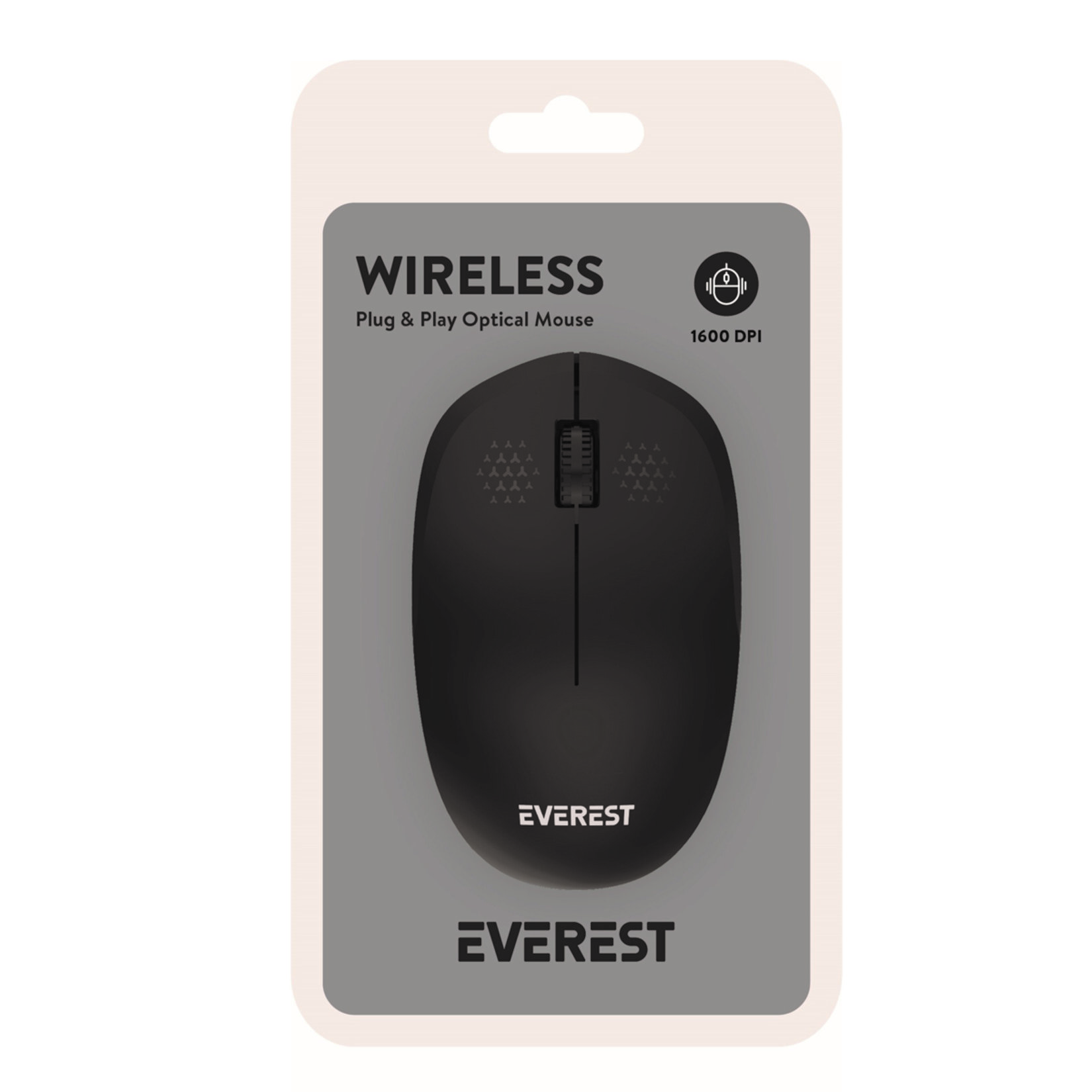 Everest SMW-88 Usb Siyah 2.4Ghz Kablosuz Mouse - Görsel 1