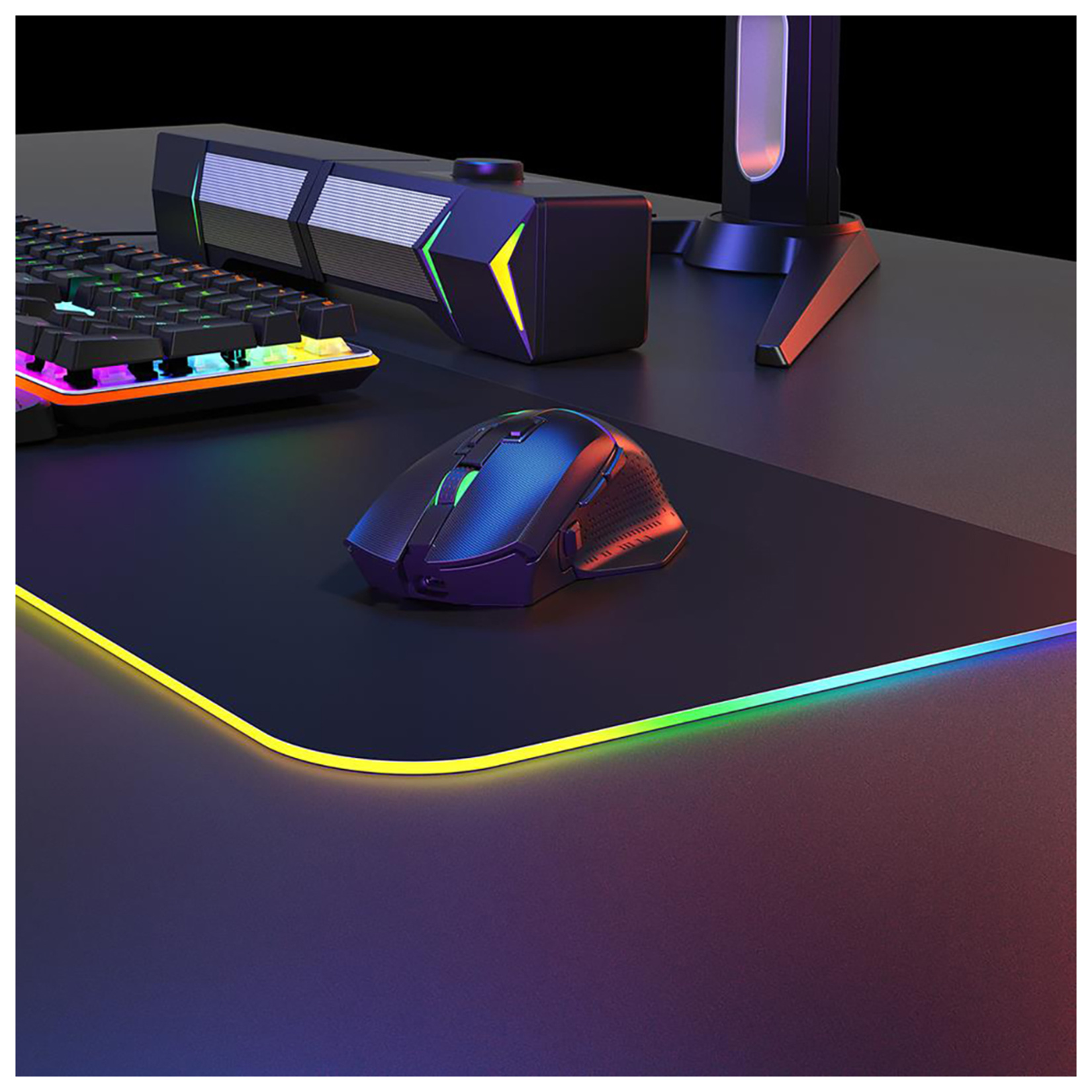 Rampage Drop M3 V2 24000 Dpi 3311 Sensör Siyah RGB - Görsel 8