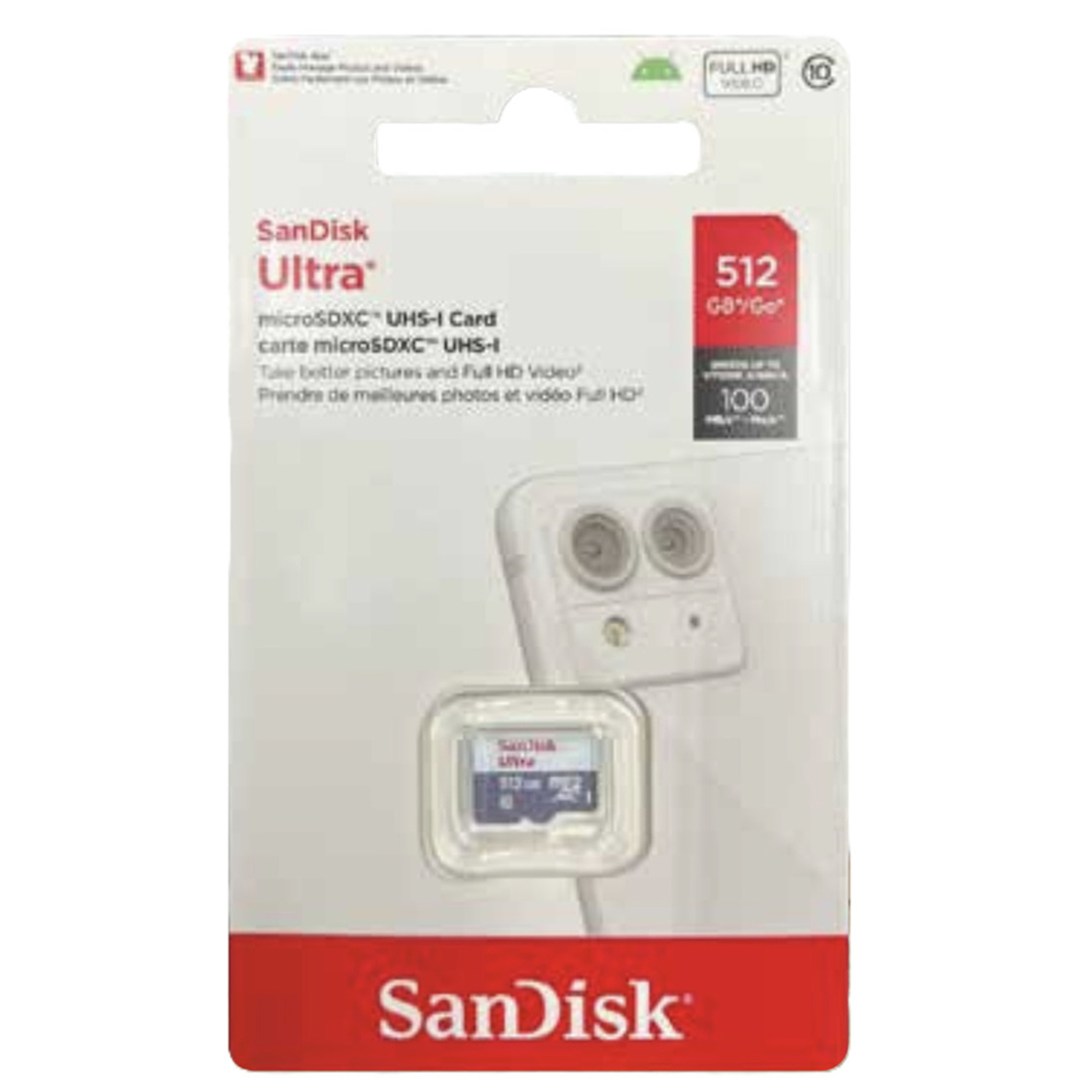 Sandisk 512 GB Ultra Micro SD Hafıza Kartı