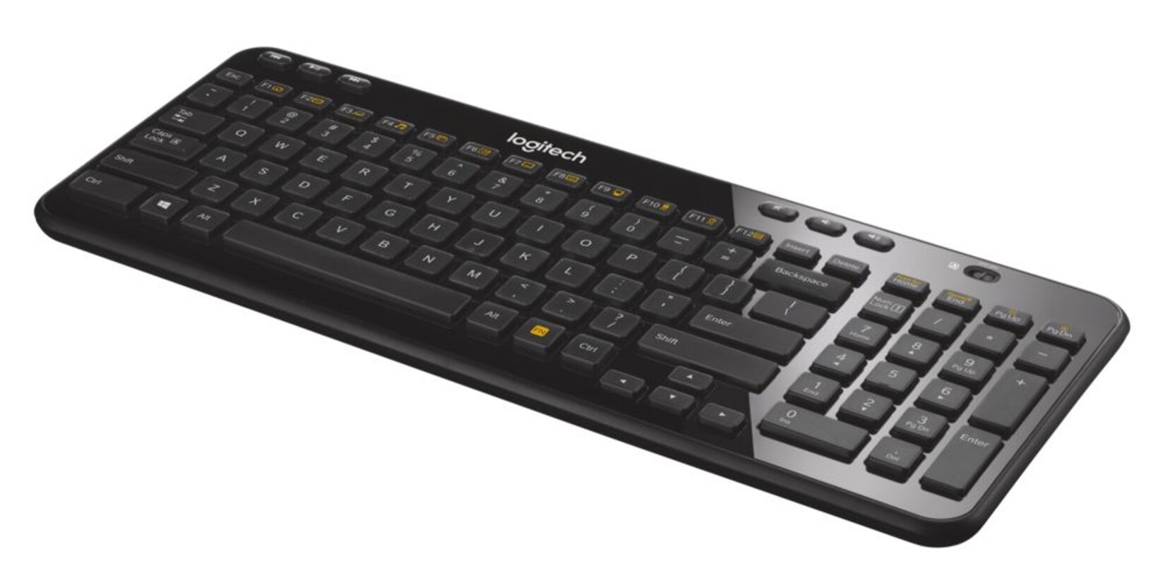 Logitech K360 Kablosuz Klavye - Siyah - Görsel 3