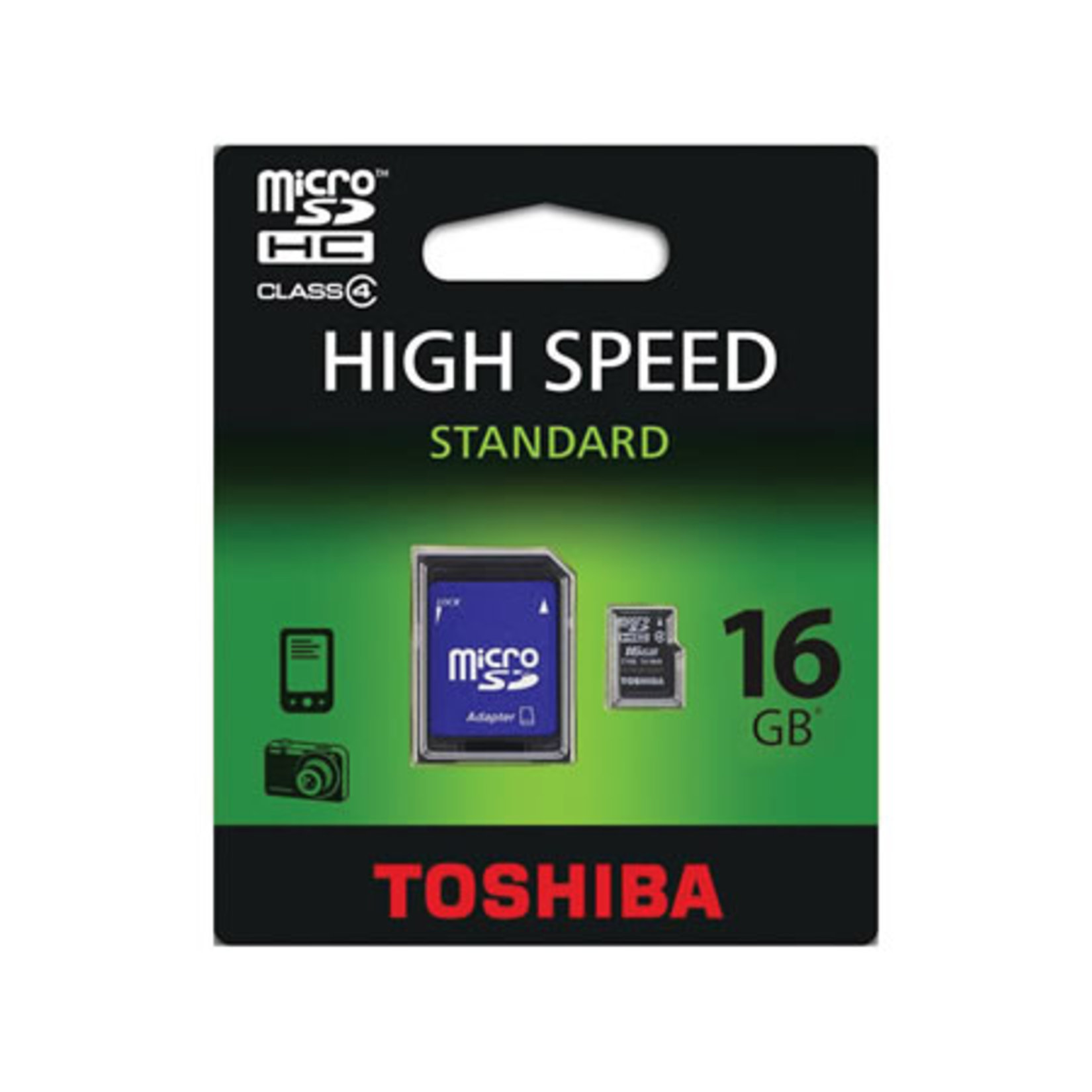 Toshıba Class10 16Gb Mıcro Sd Hafıza Kartı+adaptör
