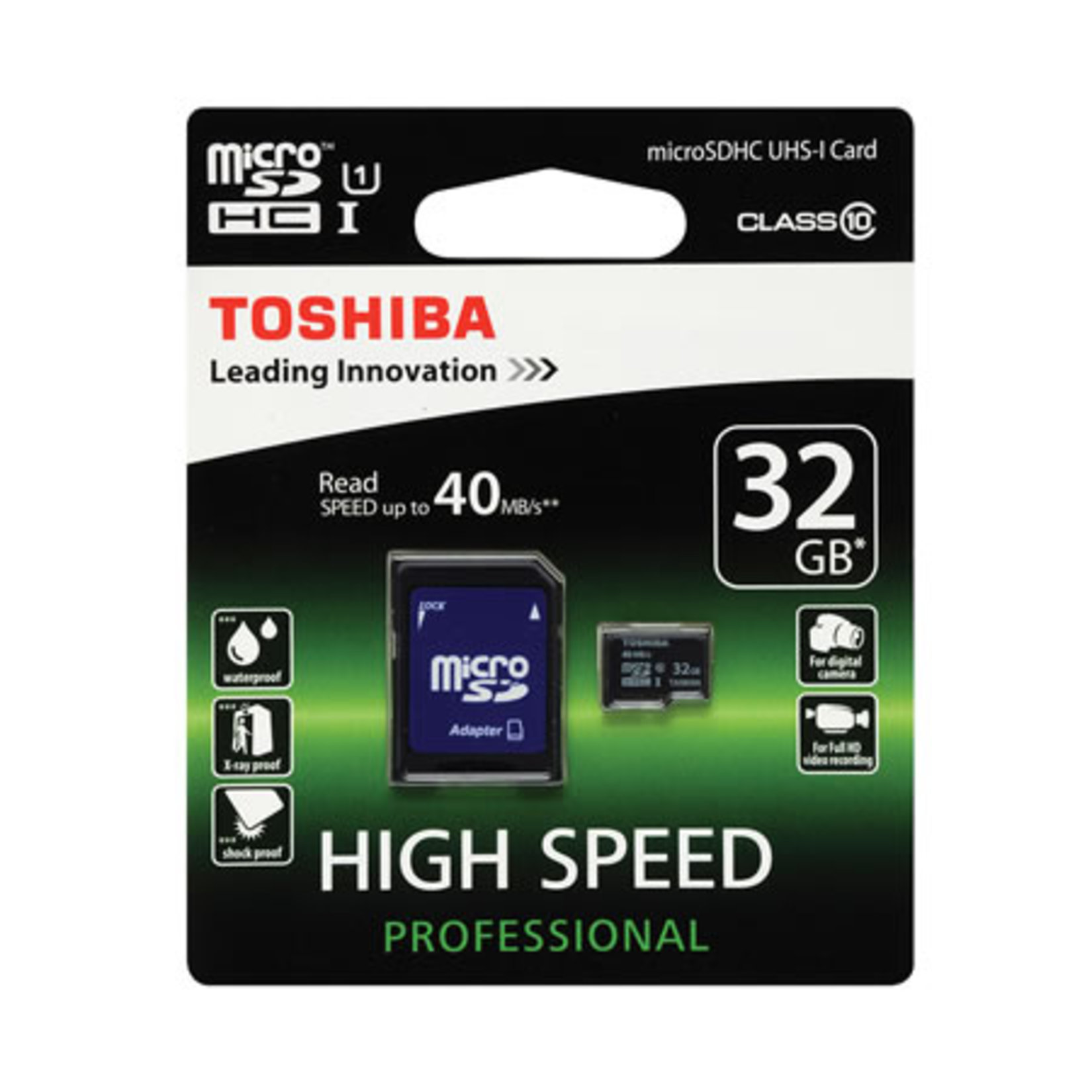 Toshıba Class10 32Gb Mıcro Sd Hafıza Kartı+adapt
