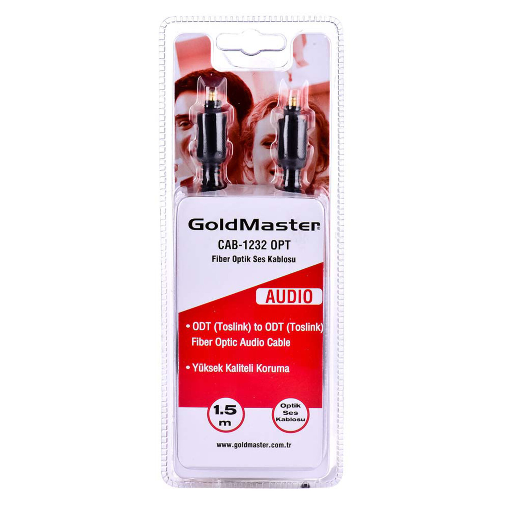 Goldmaster Cab1232 Optik Ses Kablosu Cab1232 - Görsel 1