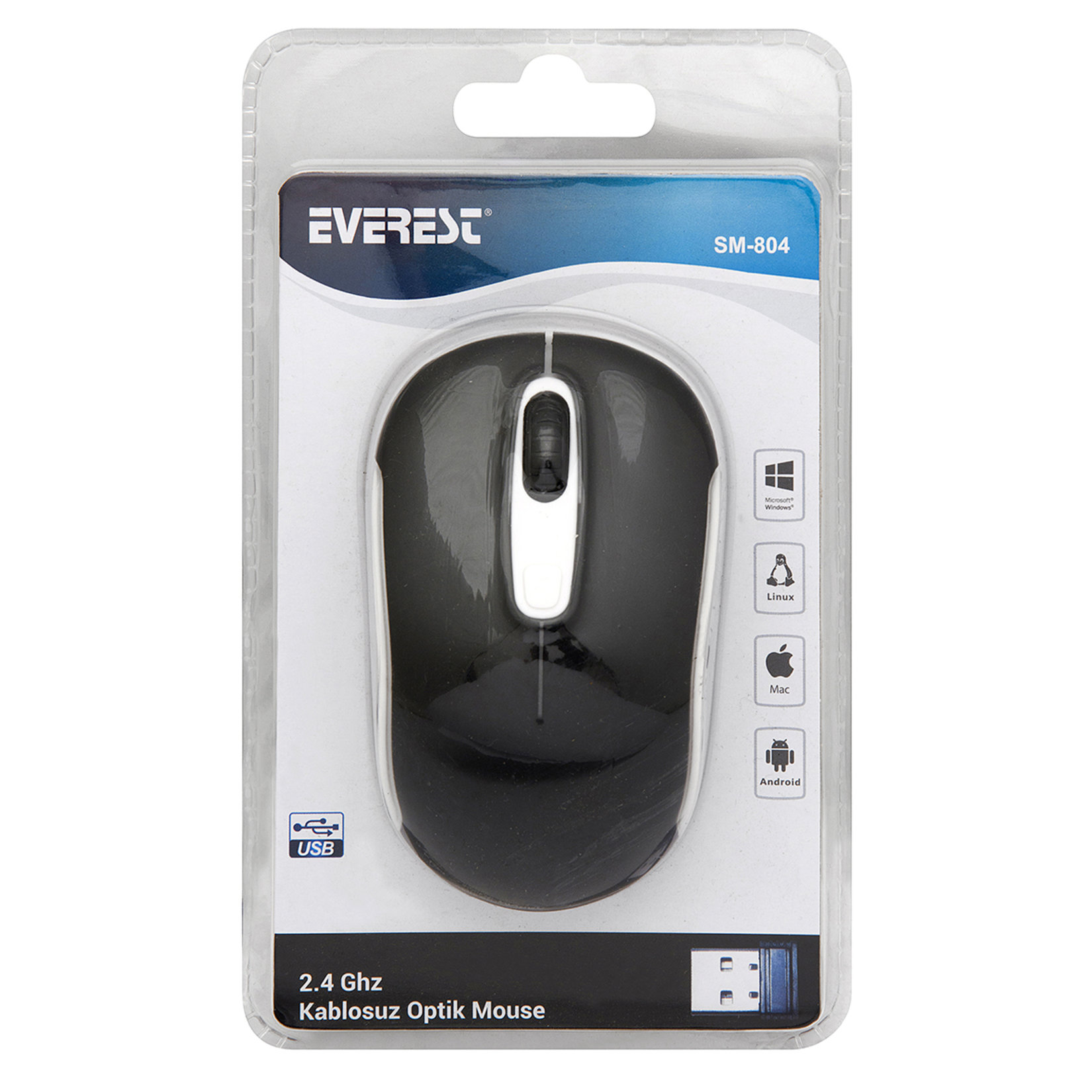 Everest Sm-804 Usb Kablosuz Mouse