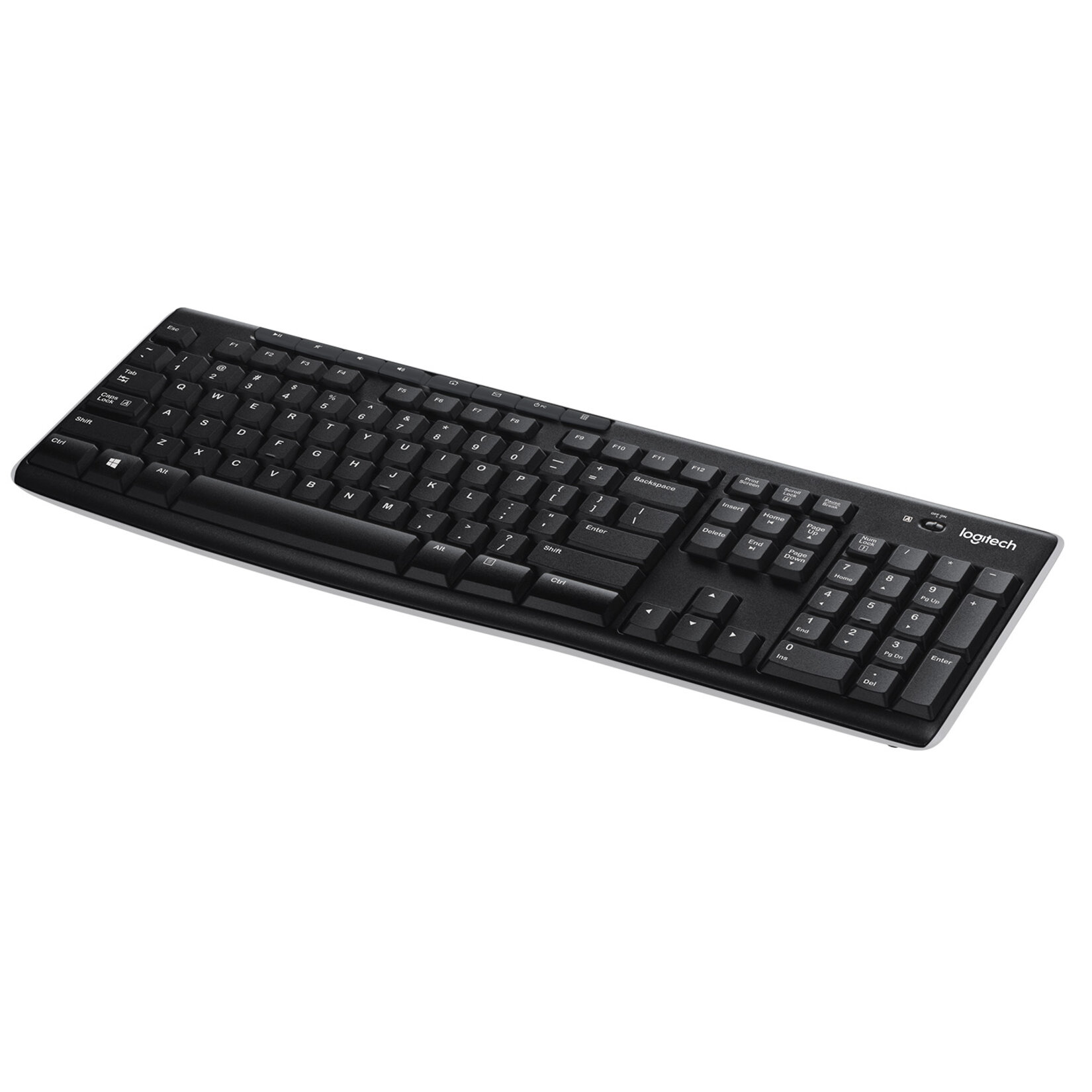 Logitech K270 Kablosuz Klavye - Siyah - Görsel 4