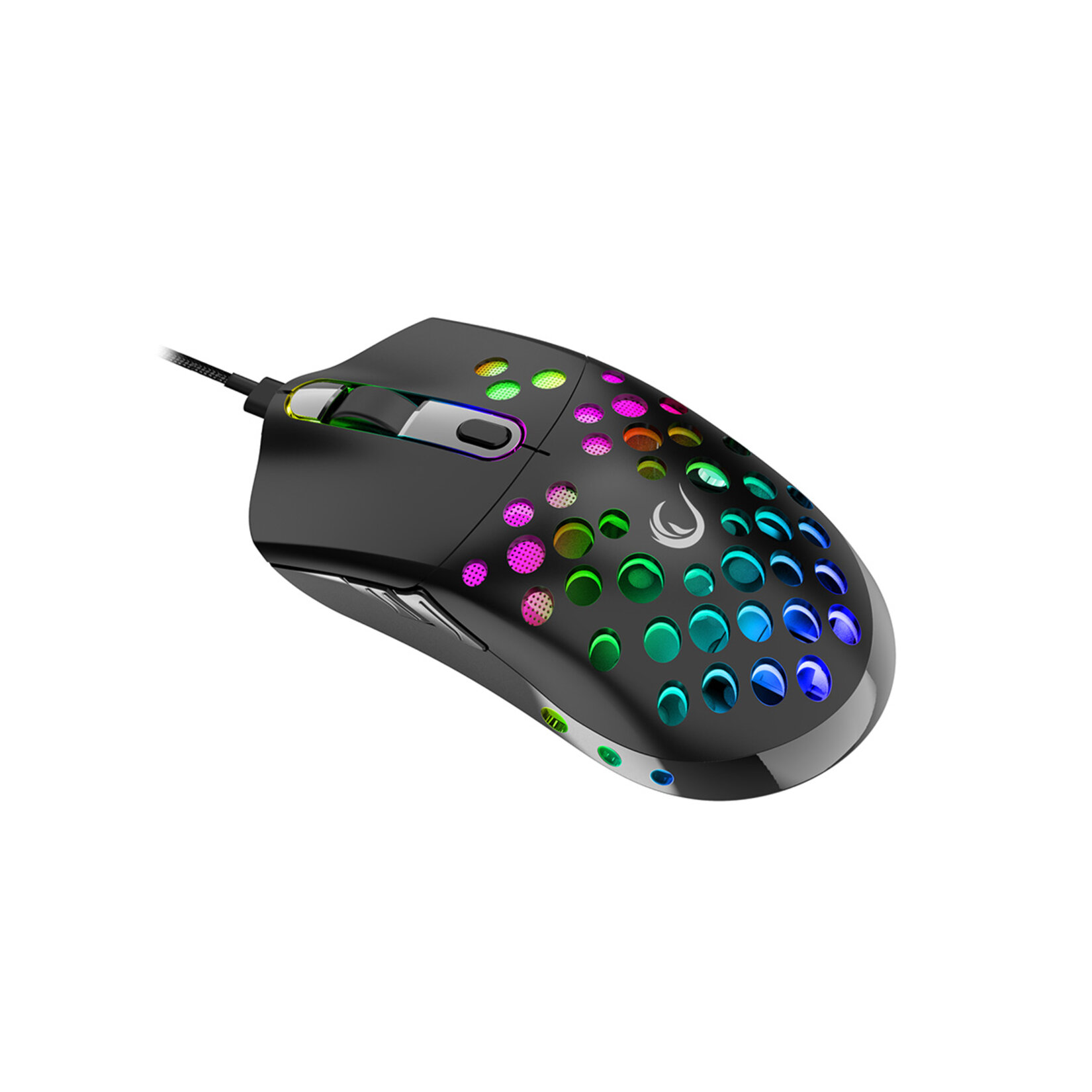 Rampage SMX-R66 Rocket Ul Hafif Siyah Oyuncu Mouse - Görsel 2