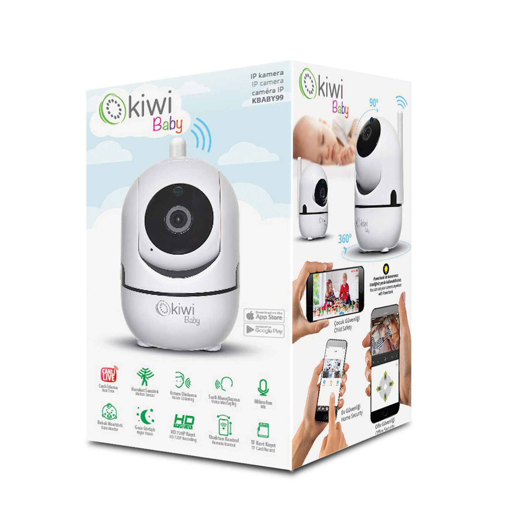 Kiwi Baby KBABY99 Kamera - Görsel 2