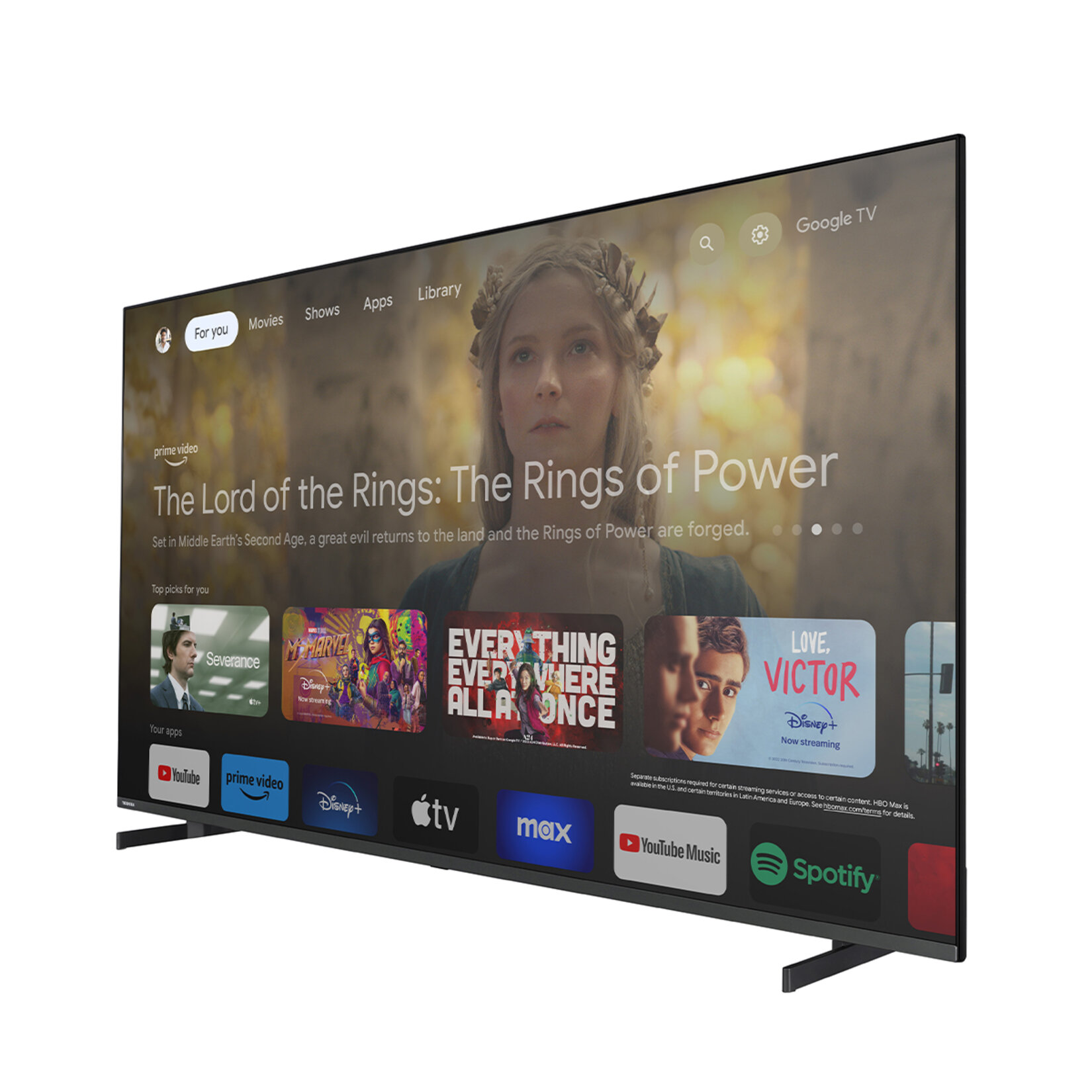 Toshiba 70QG5E63DT 177 Ekran 4K UHD Qled Tv - Görsel 2