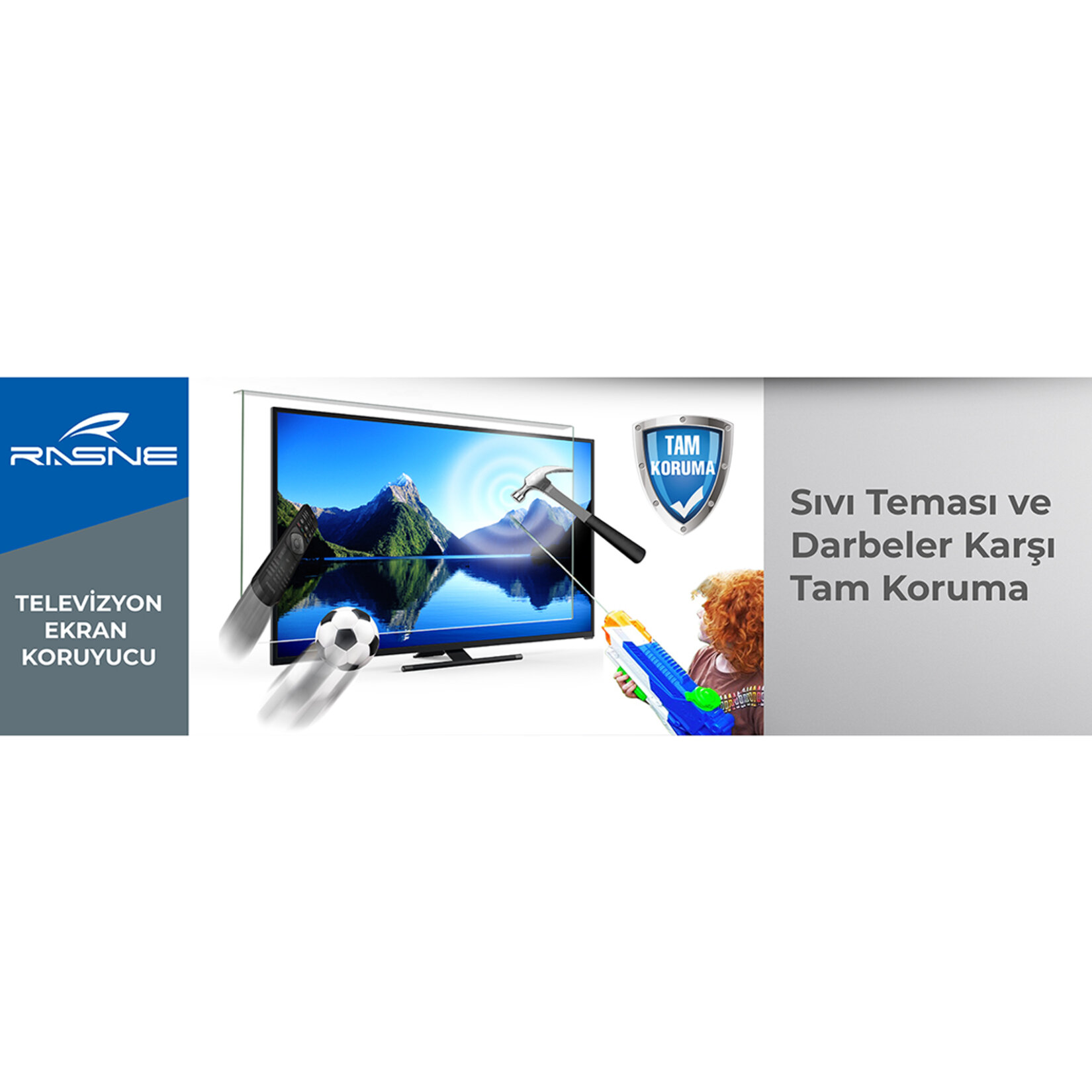 Rasne 55'' Tv Ekran Koruyucu - Görsel 4