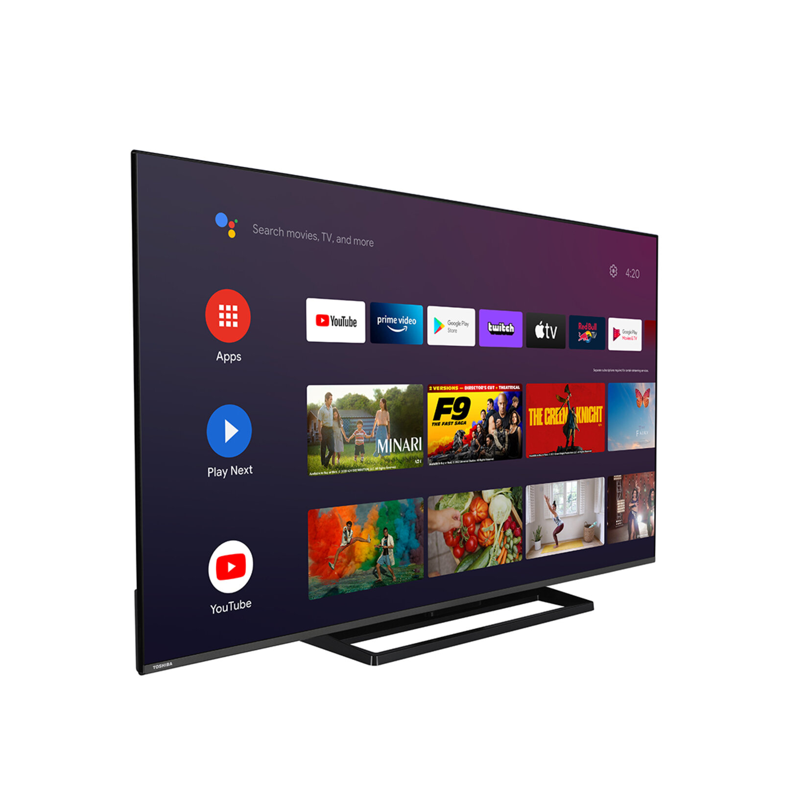 Toshiba 65UA3E63DT 164 Ekran UHD Android Led Tv - Görsel 2