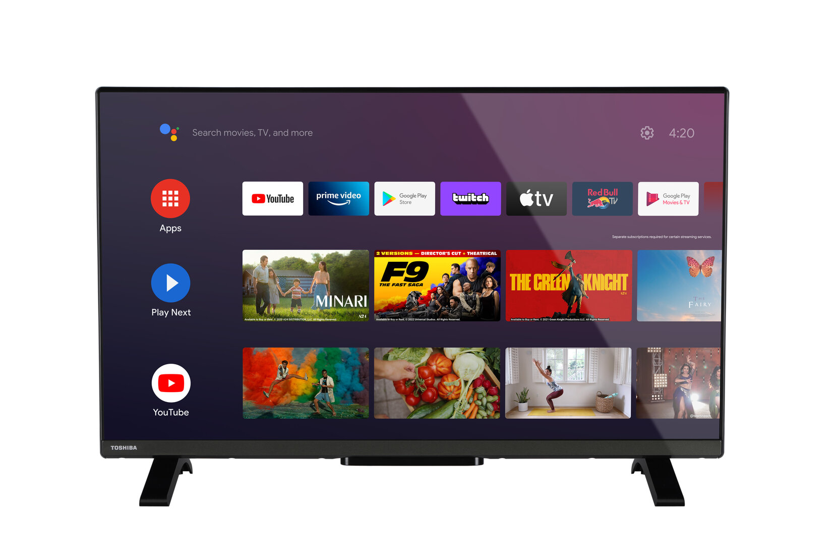 Toshiba 32LA2E63DT 80 Ekran Full HD Android Tv - Görsel 1