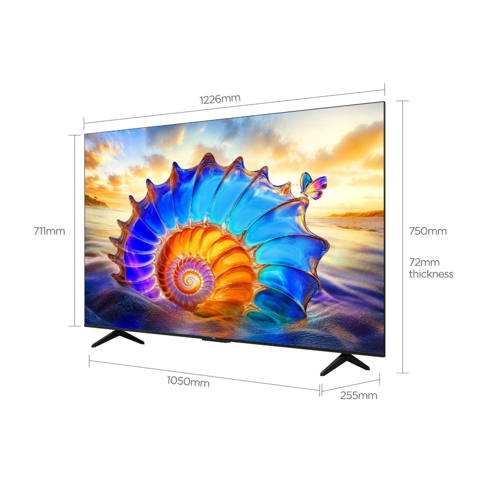 TCL 55V6D 55 Inc 60 Hz Google Tv - Görsel 3