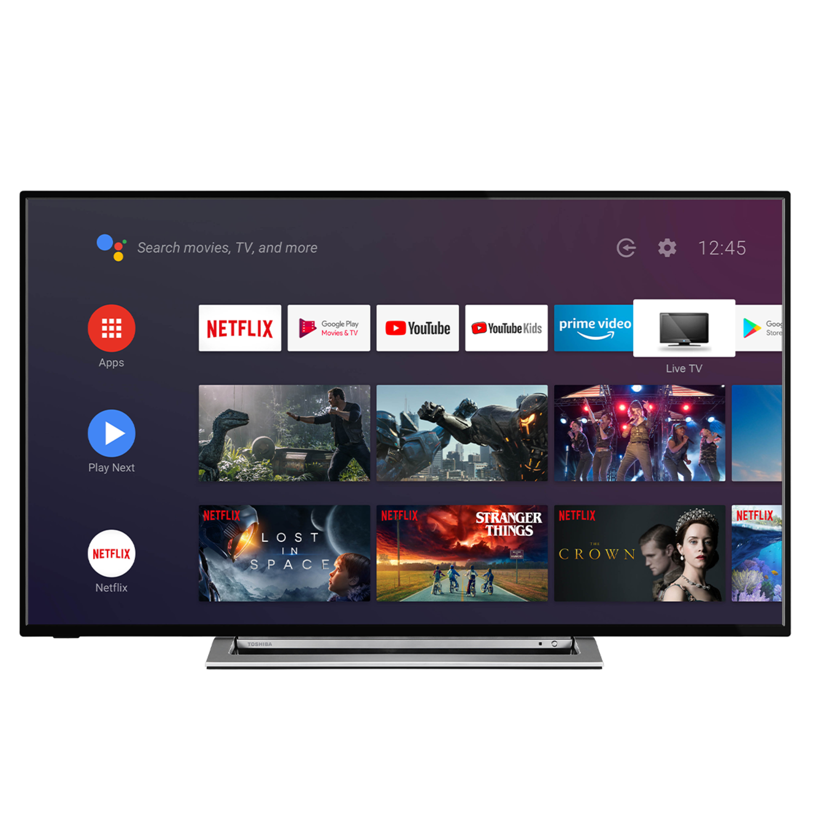 Toshıba 43Ua3A63Dt 109Ekr Uhd Androıd Smart Led Tv