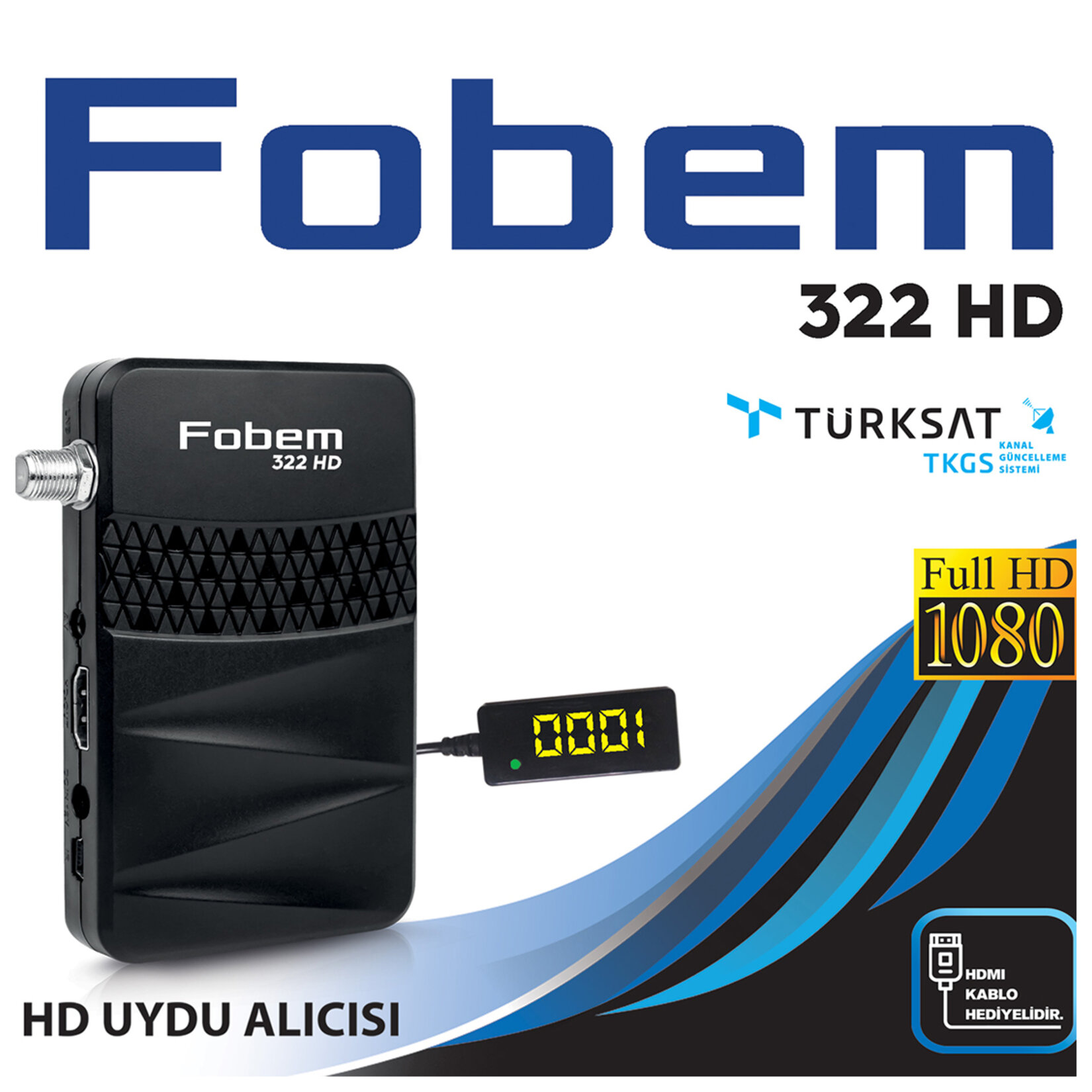 Fobem 322 HD Mini HD Uydu Alıcısı - Görsel 2