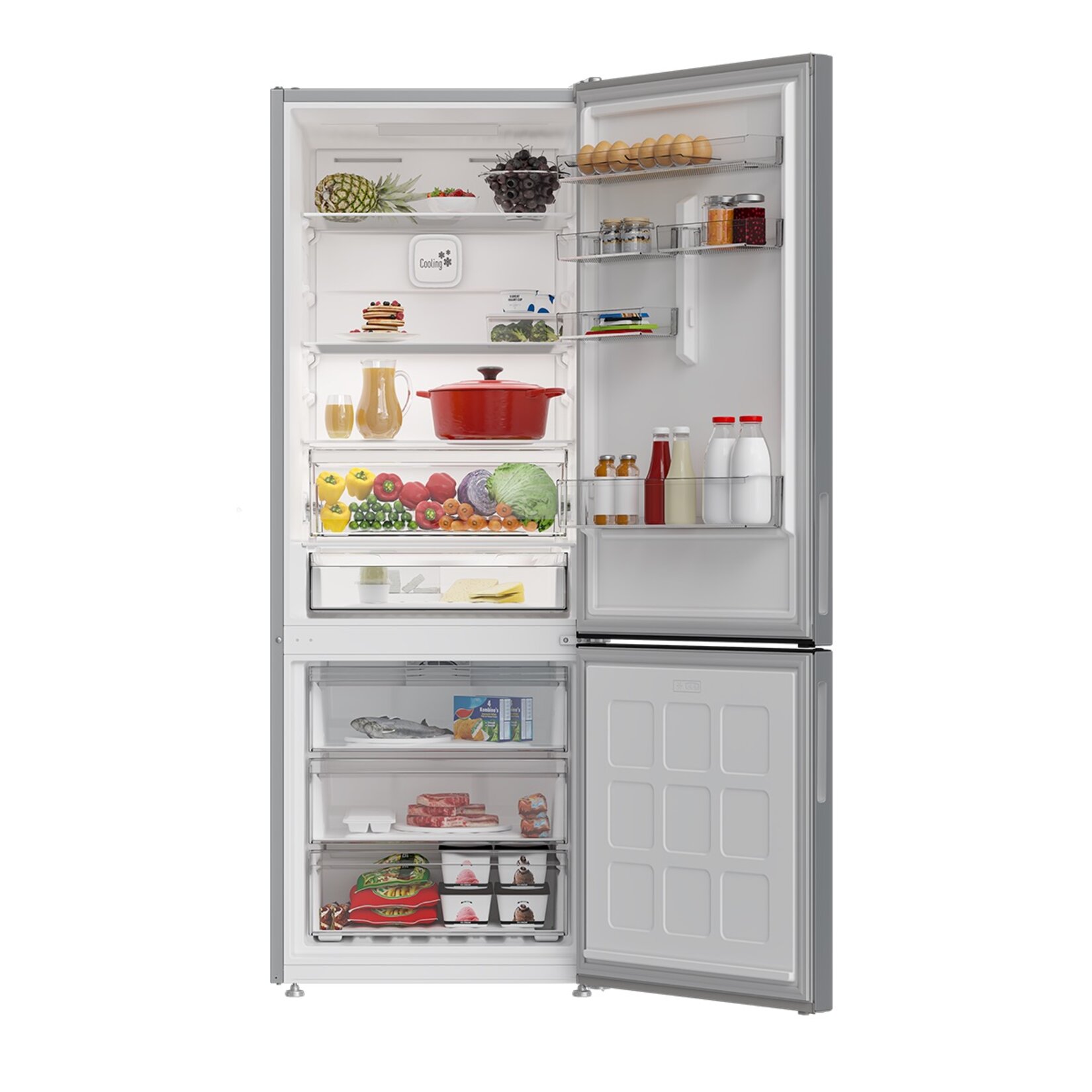 Altus Alk 471 XIE 490 L No-Frost Inox Dijital Ekran Buzdolabı - Görsel 3