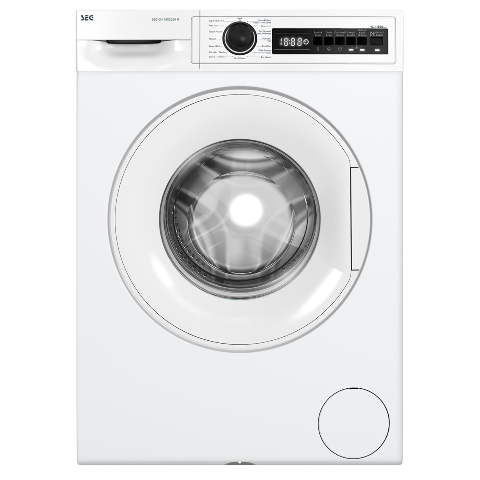 Seg CMI 101122S0 M 10 Kg 1200D Çamaşır Makinesi