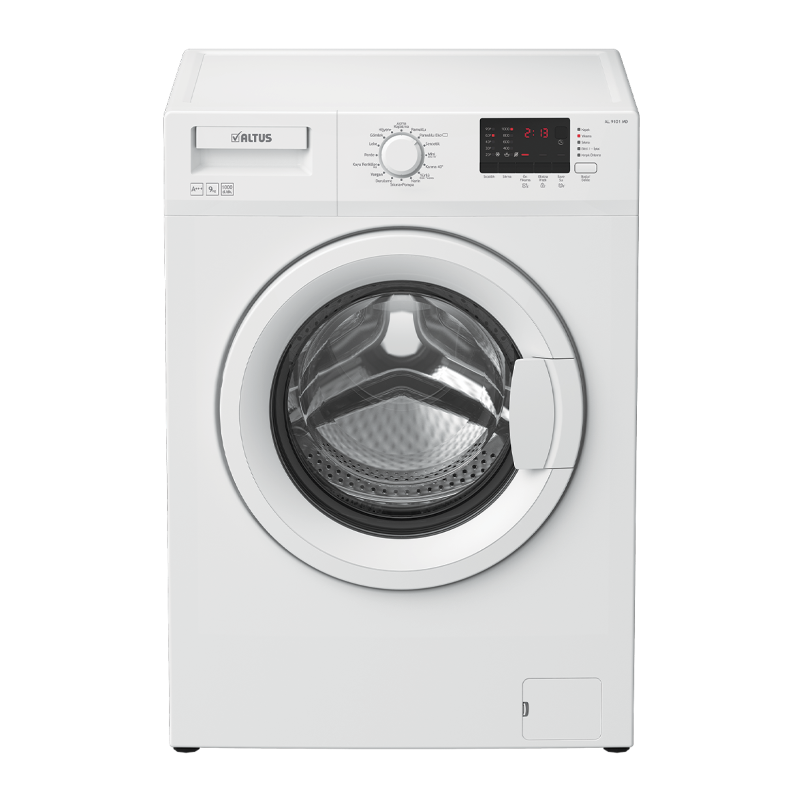 Altus AL 9101 MD Seri Sonu A+++ 9 Kg / 1000 Çamaşır Makinesi