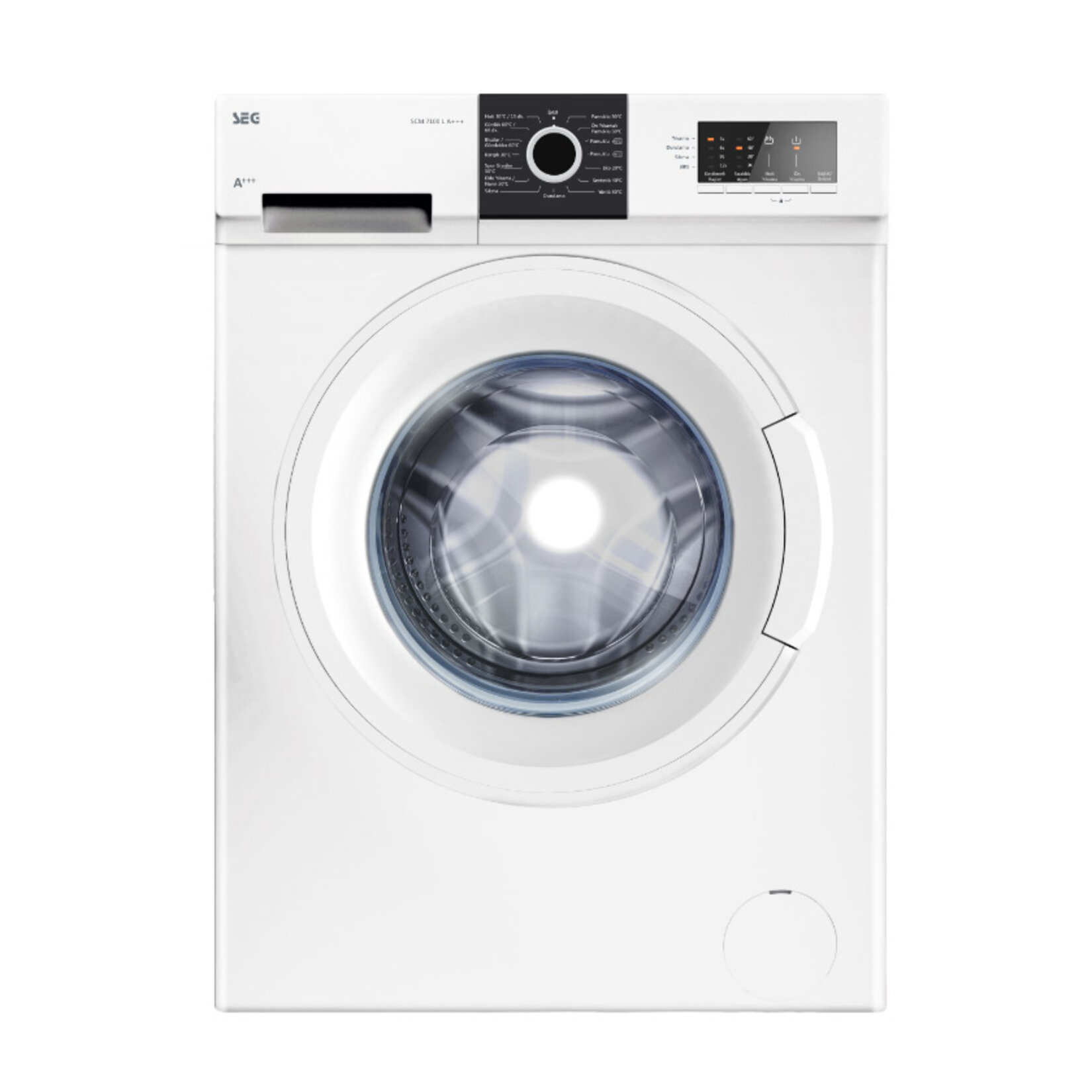 SEG SCM 7100 L A+++ 7 Kg/1000 D Çamaşır Makinesi