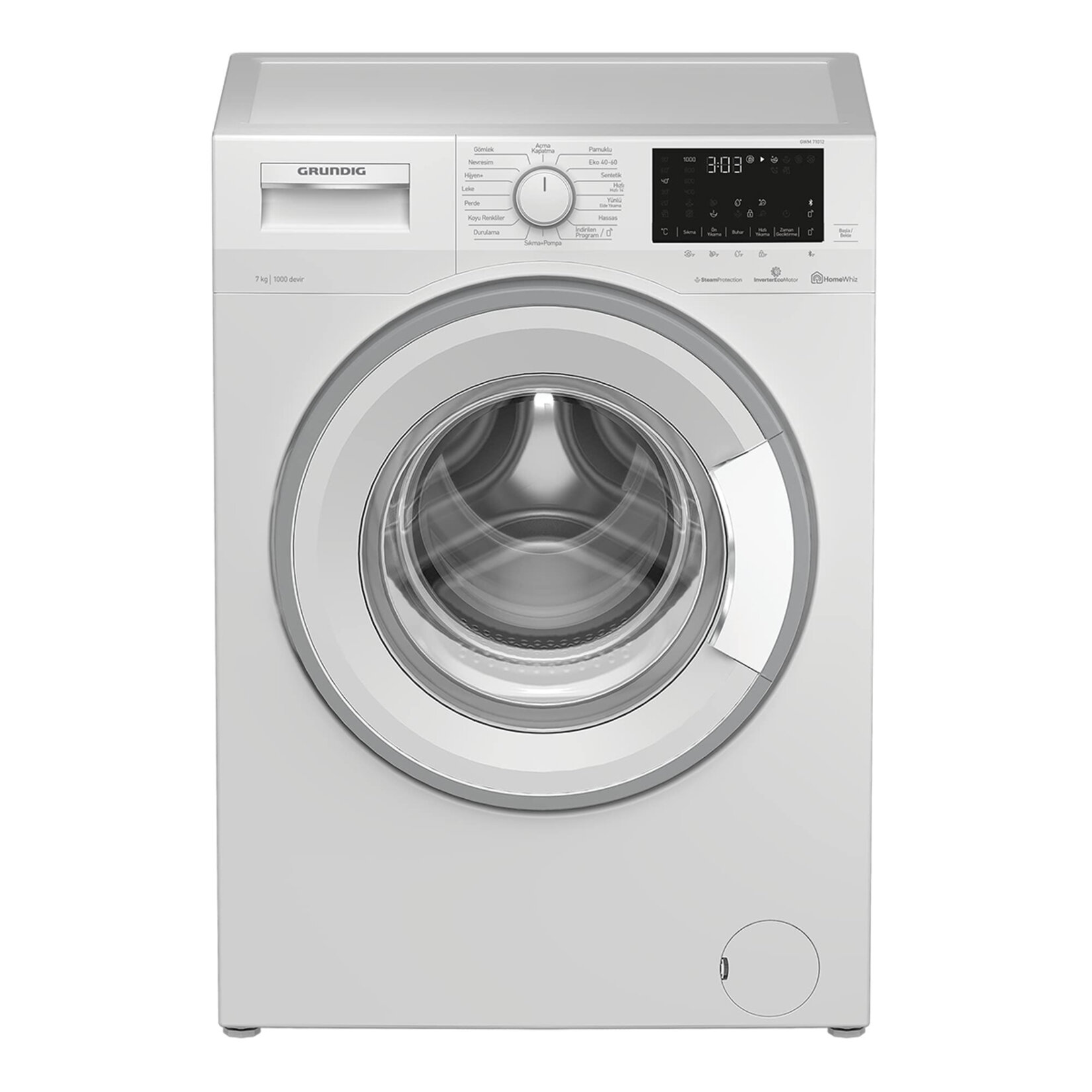 Grundig GWM 71012 7Kg/1000 Devir Çamaşır Makinesi - Görsel 2