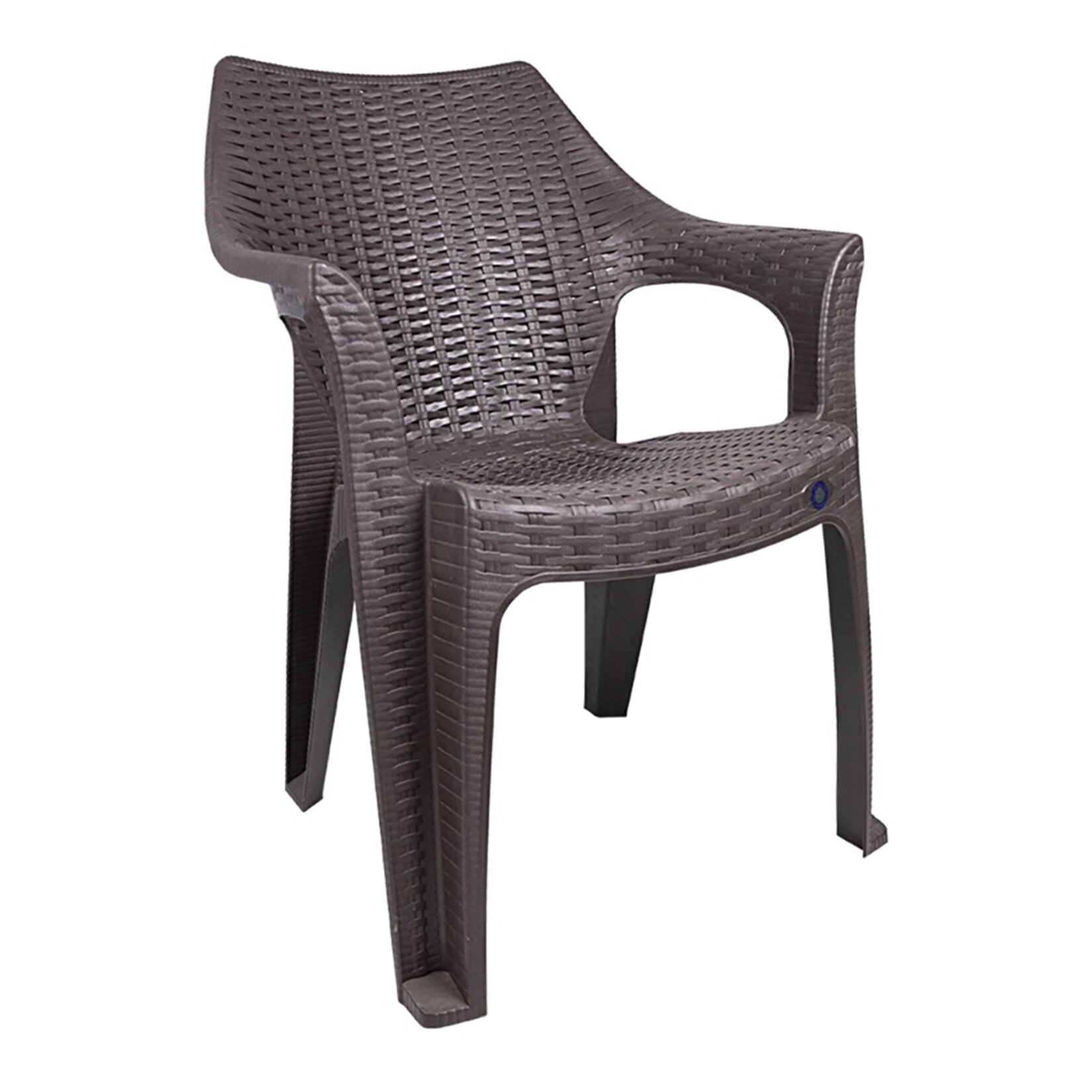 Della Polo Rattan Koltuk Kahverengi