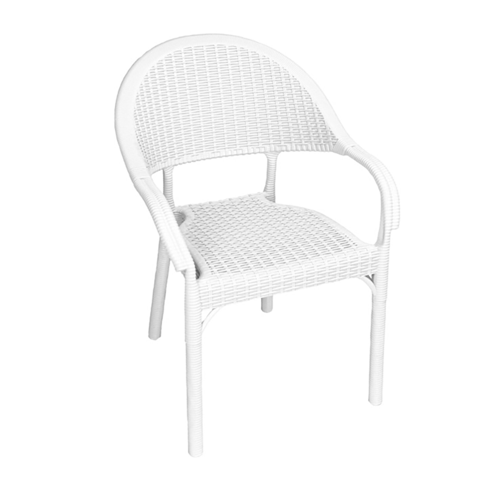 Della Eylül Rattan Koltuk Beyaz