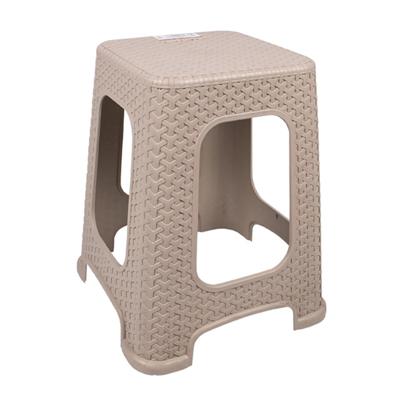 Della Star Rattan Tabure Büyük Bej