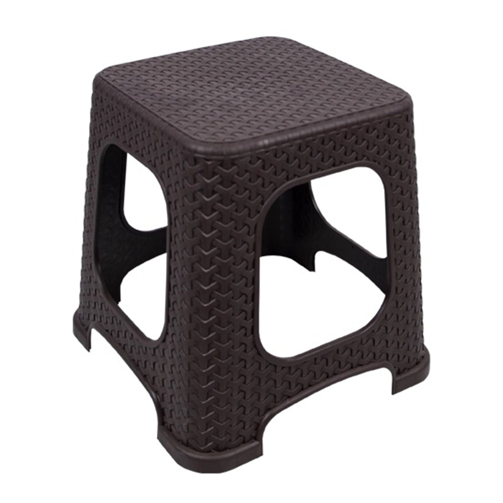 Della Star Rattan Tabure Küçük Kahve