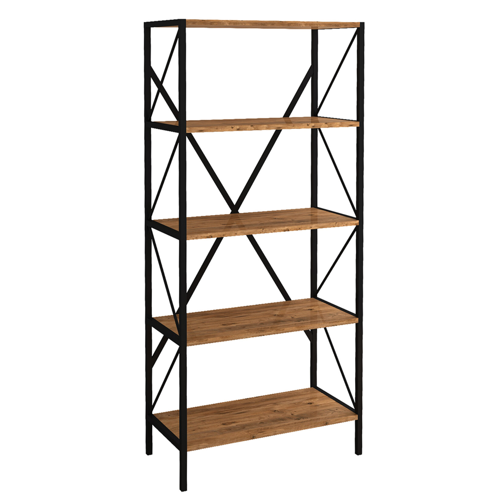 Viamart Kitaplık 90X180x34 Cm