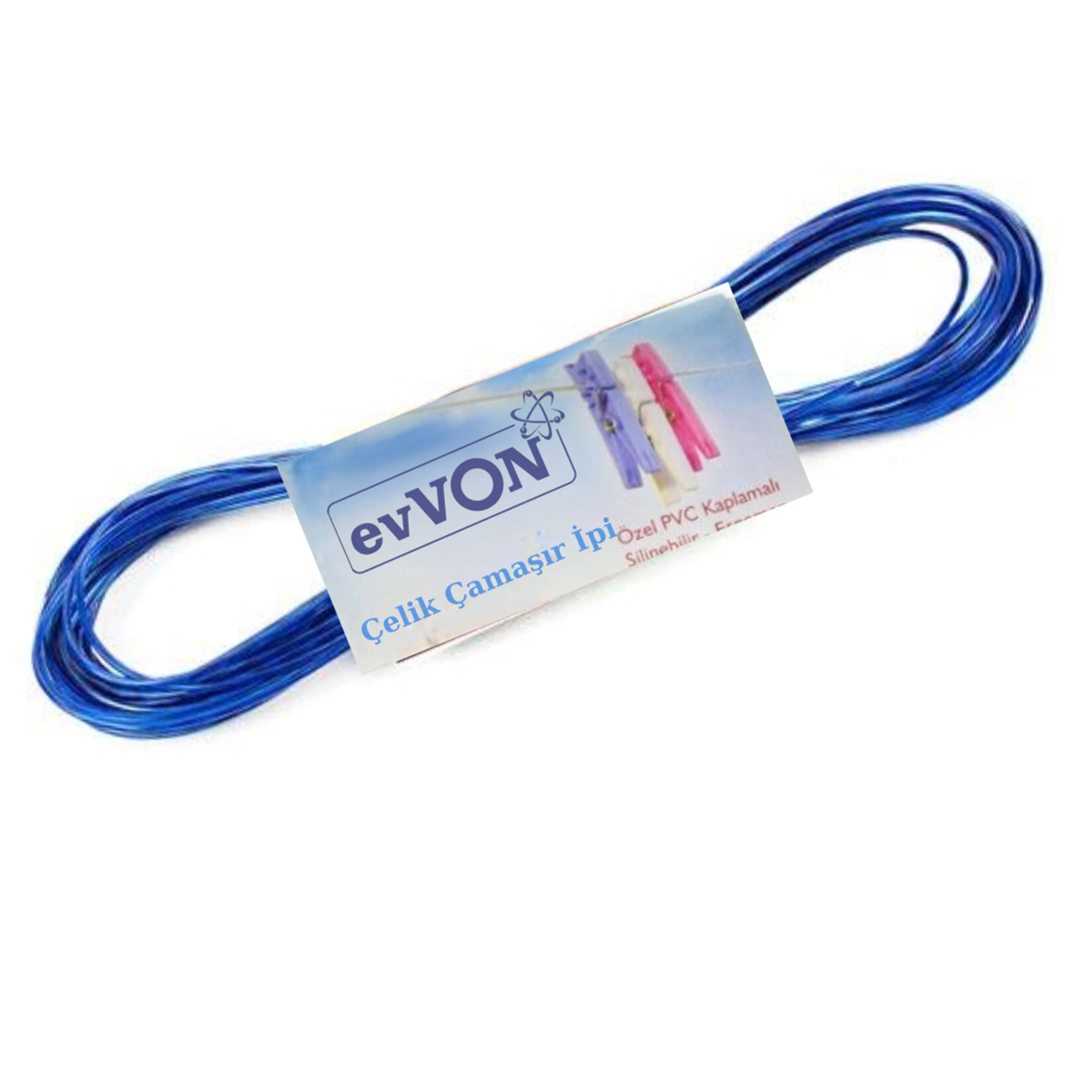 Evvon 10M Çelik Çamaşır İpi - Görsel 4