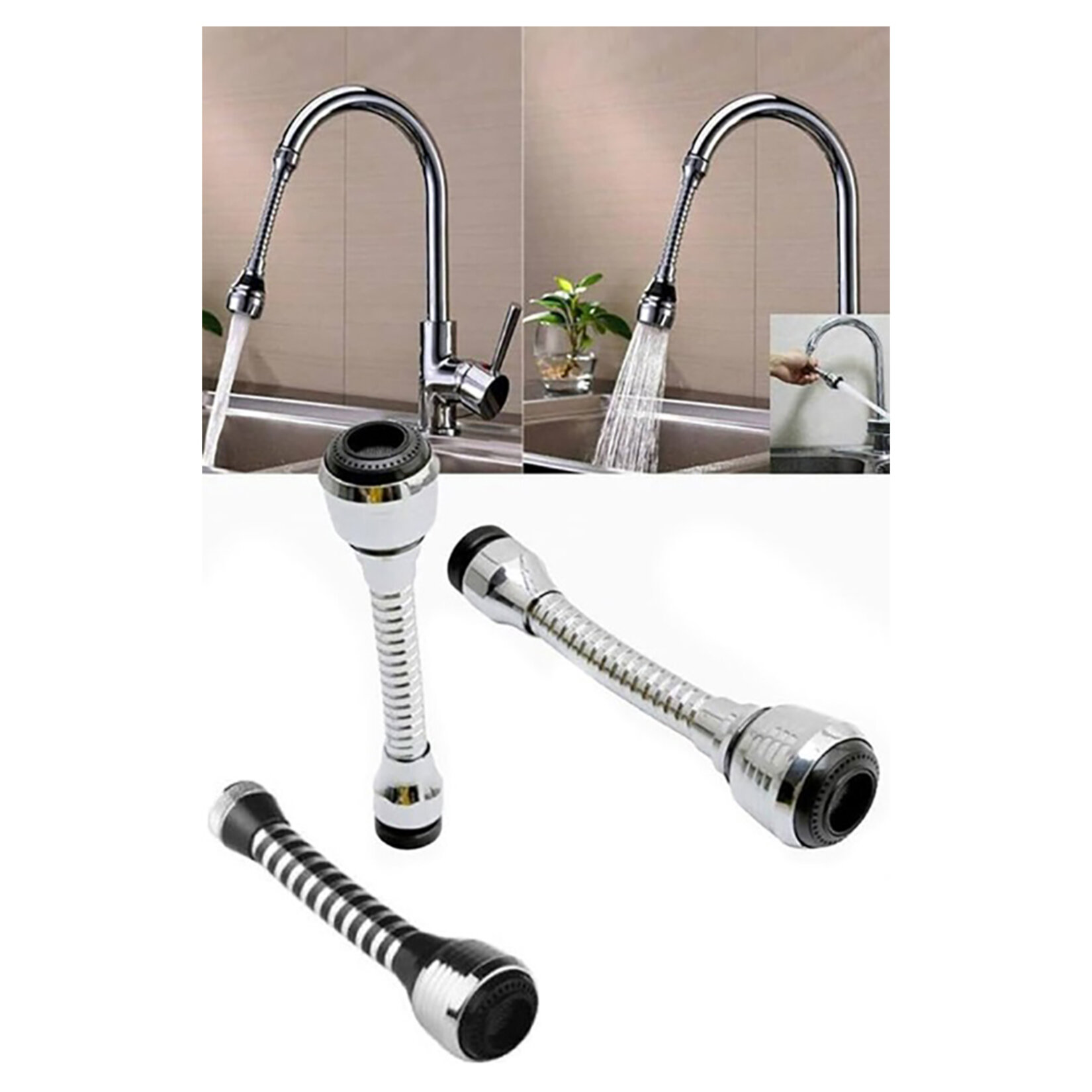 Knitex Tasarruflu Musluk Filtresi Uzun  KTX-3099 - Görsel 2