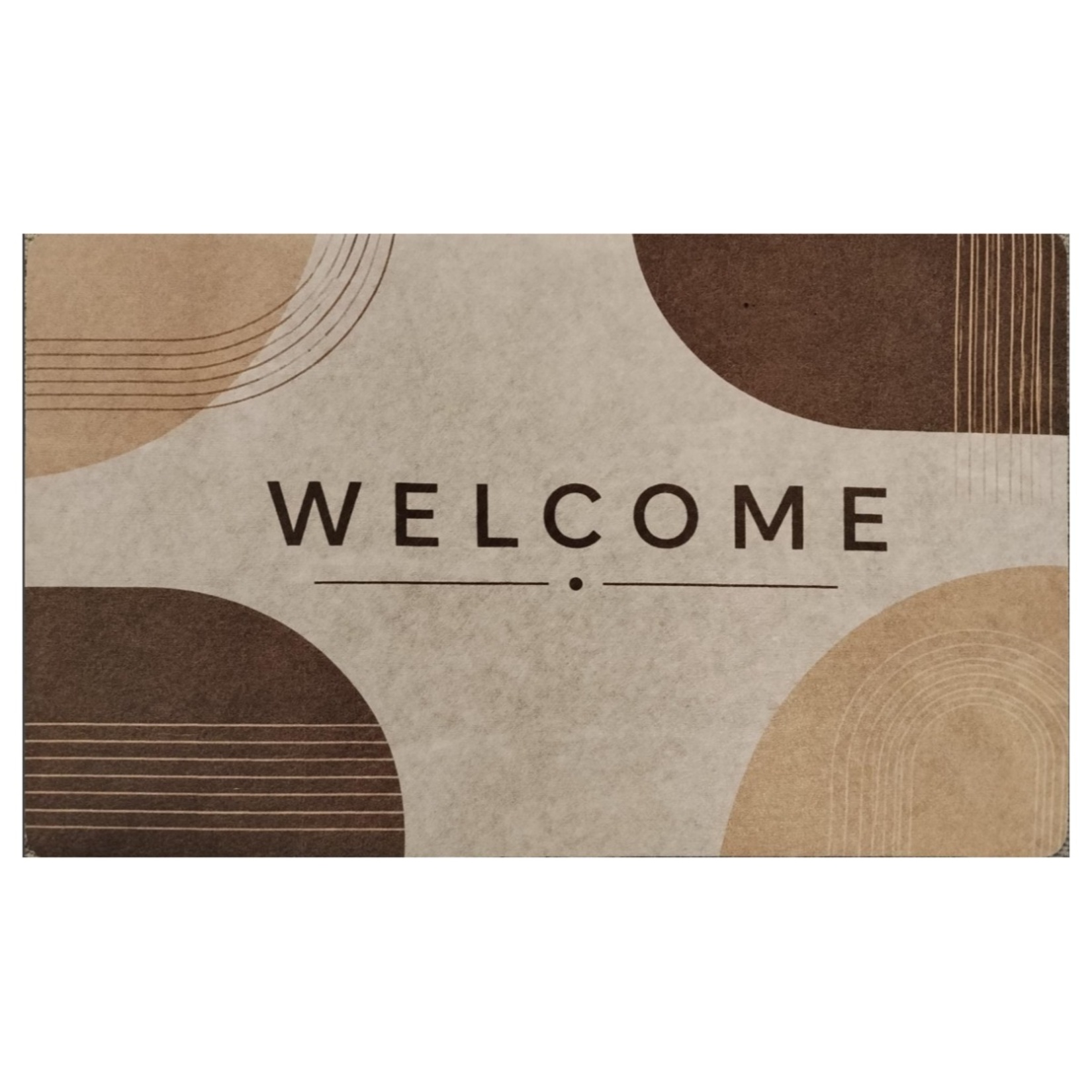 Evvon Dijital Baskılı Paspas Welcome 70x45 Cm
