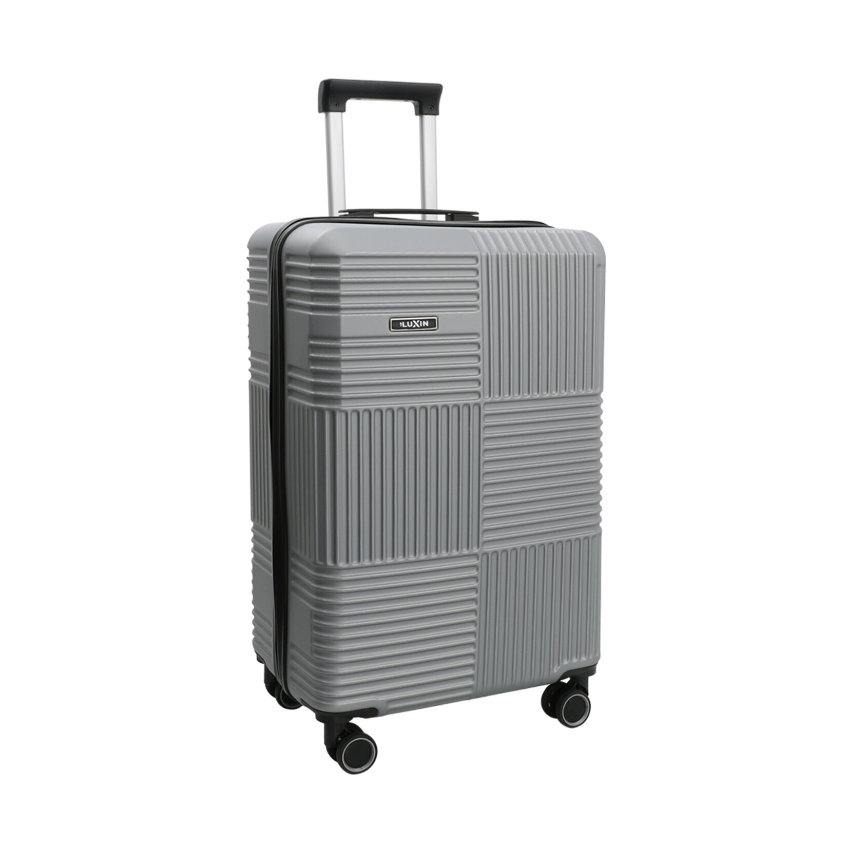Luxin Büyük Boy Abs Valiz Class Gümüş - Görsel 1