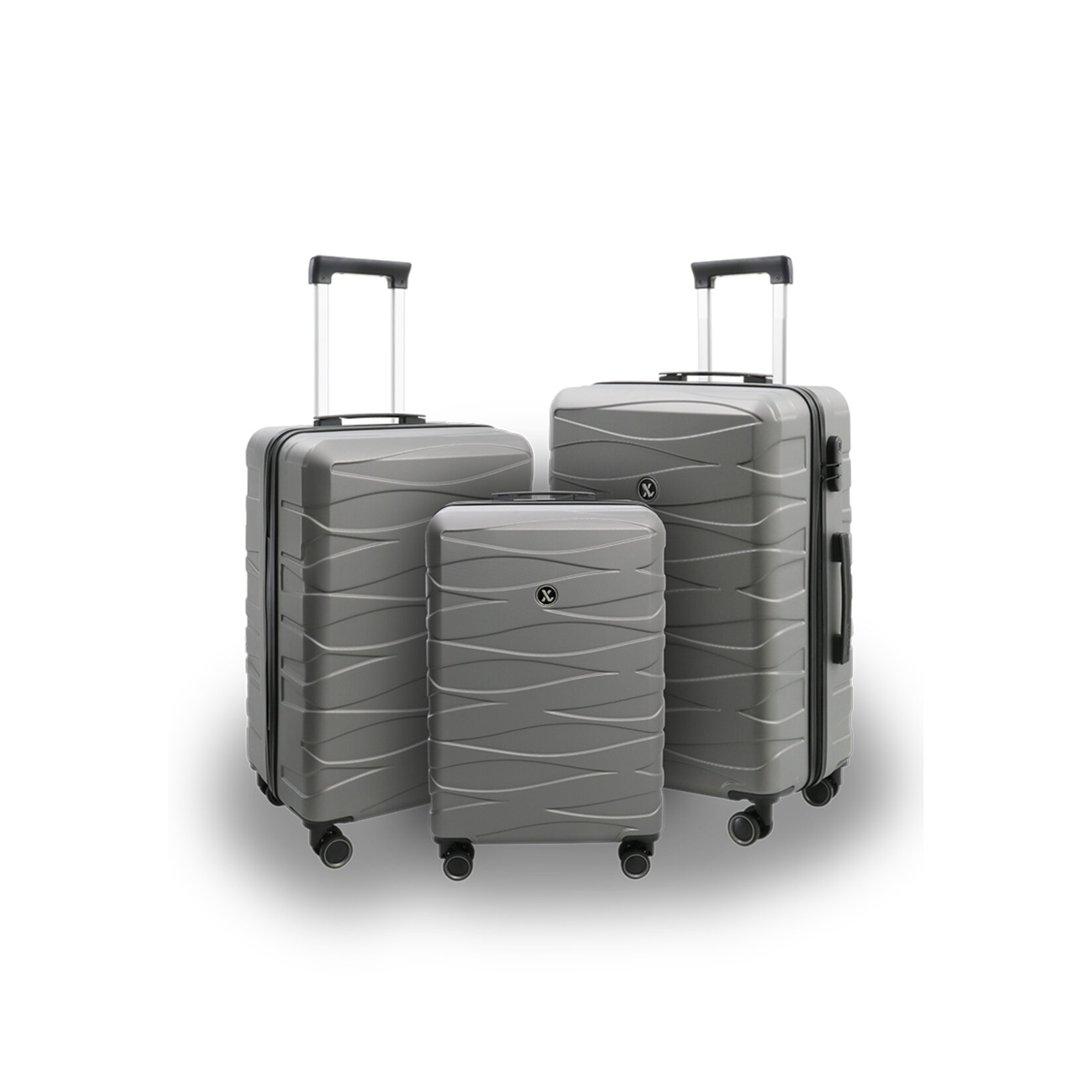 Luxin Büyük Boy Abs Valiz Ray Antrasit - Görsel 2