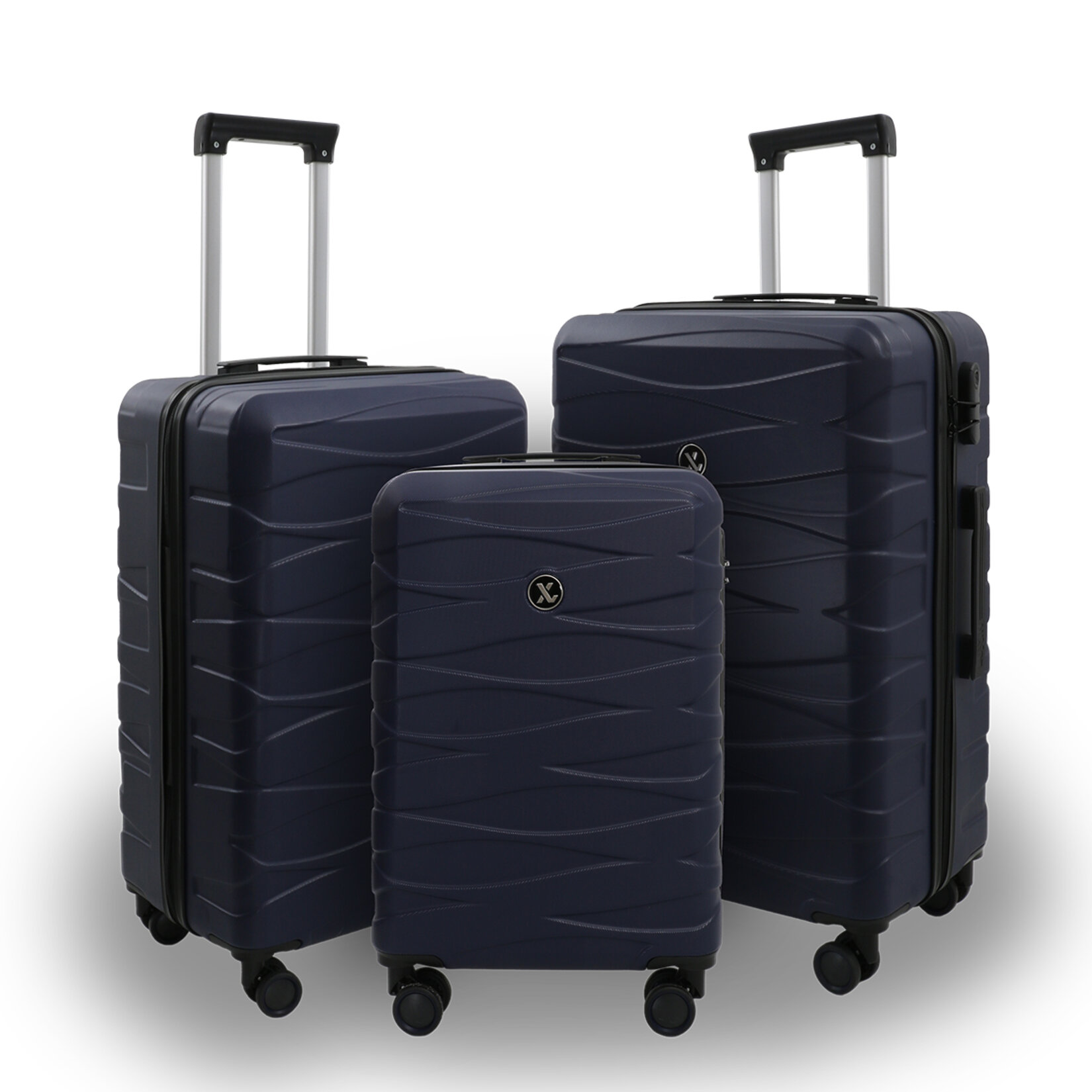 Luxin Orta Boy Abs Valiz Ray Lacivert