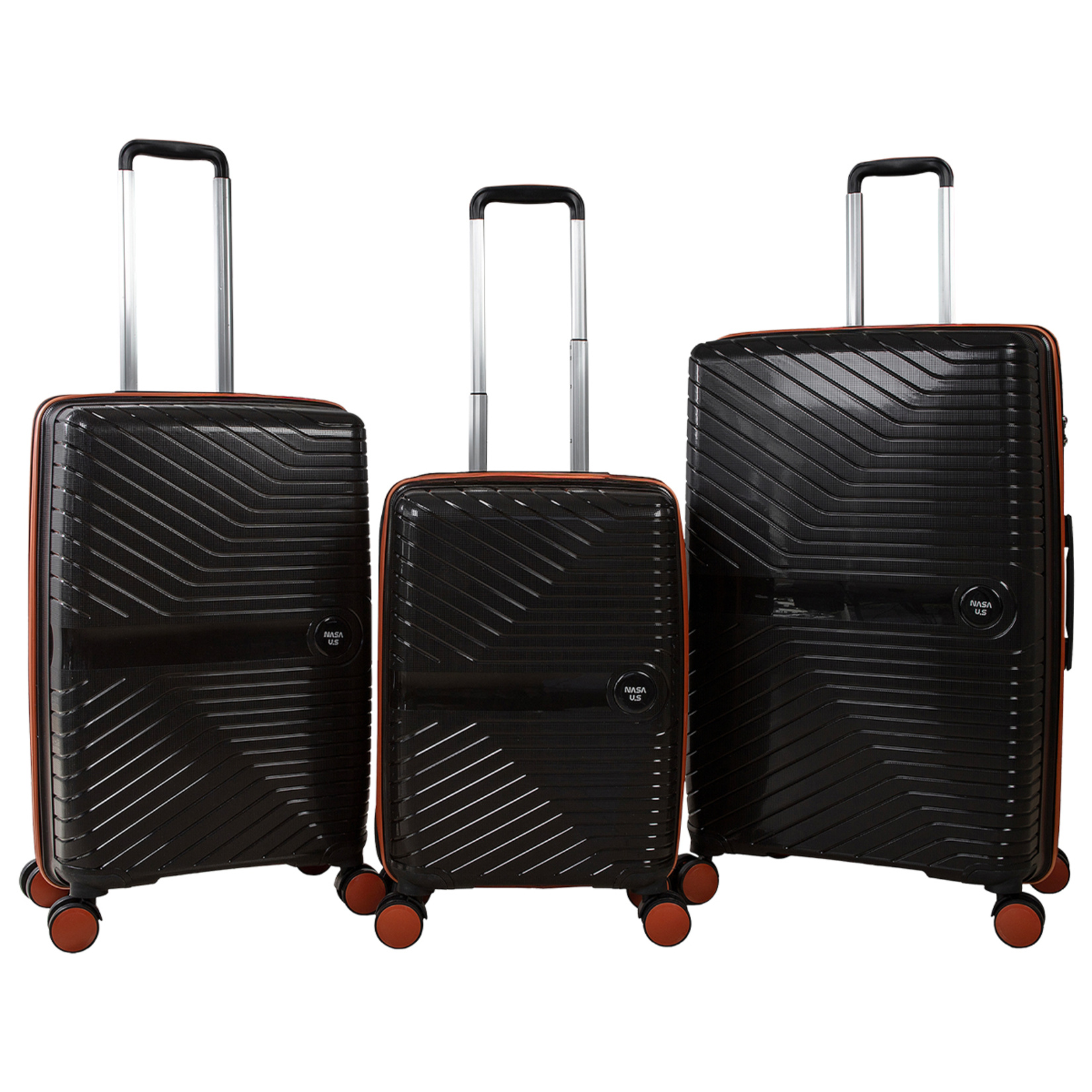 Nasa Pp Siyah Orta Boy Valiz - Görsel 1